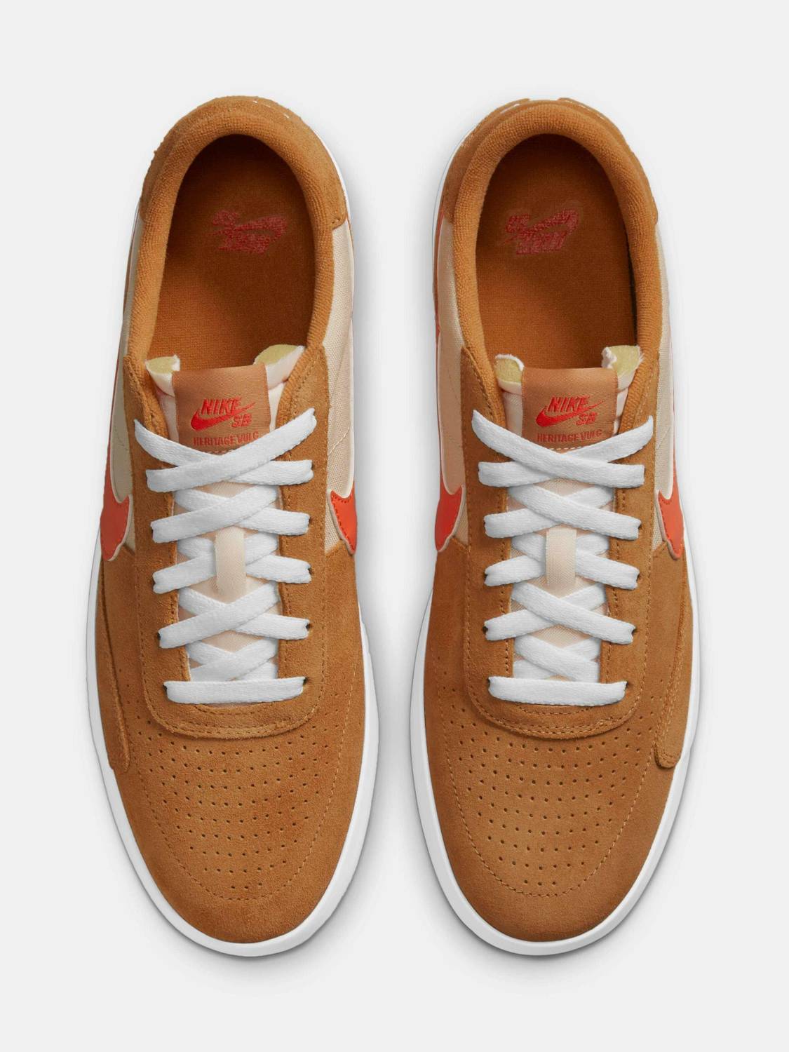 Nike SB Heritage Vulc Men's Brown Sneakers - Image 5