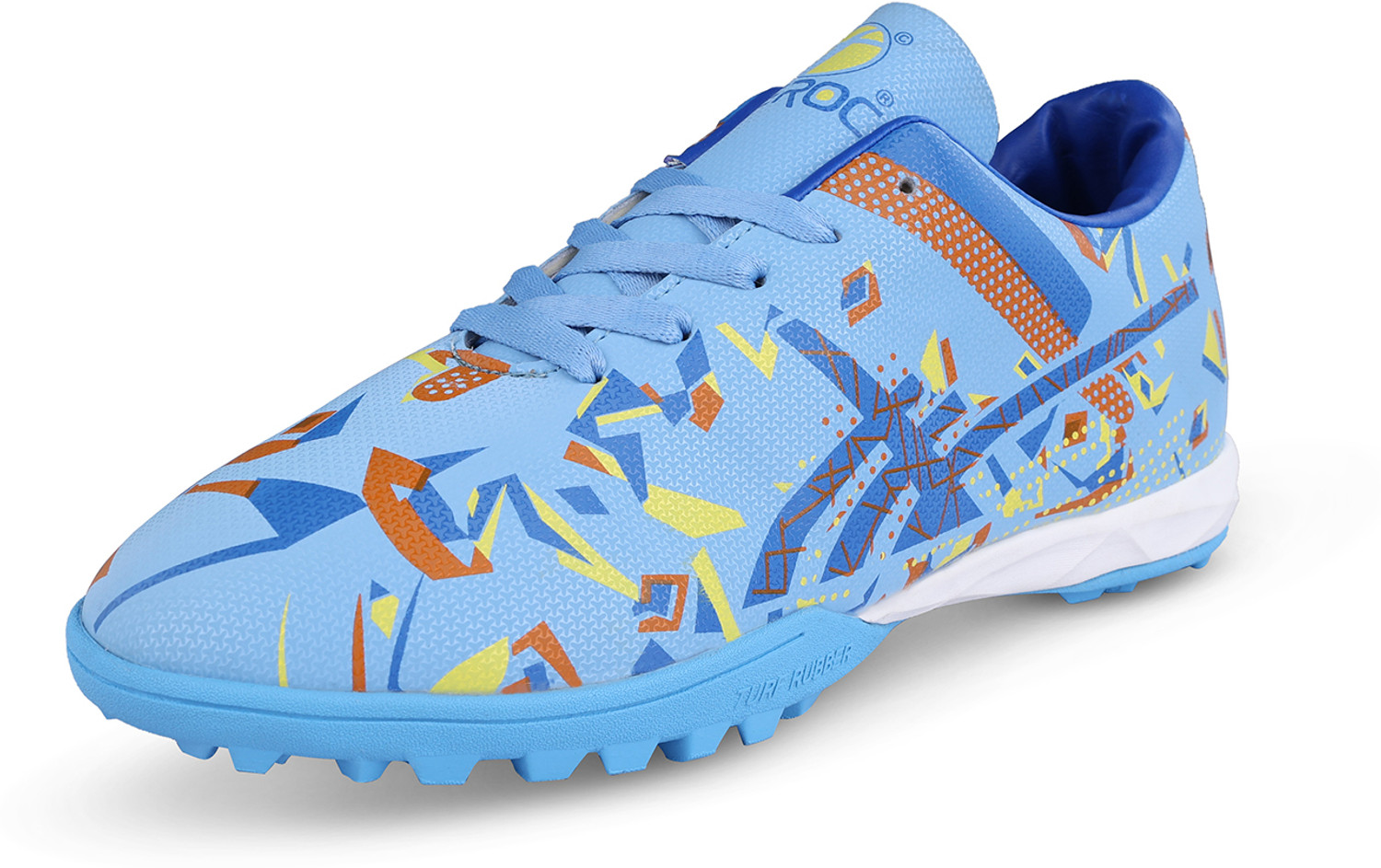 Image of FEROC FEROC Defender Rubber Sole Material Indoor Futsal Football Shoes For Unisex