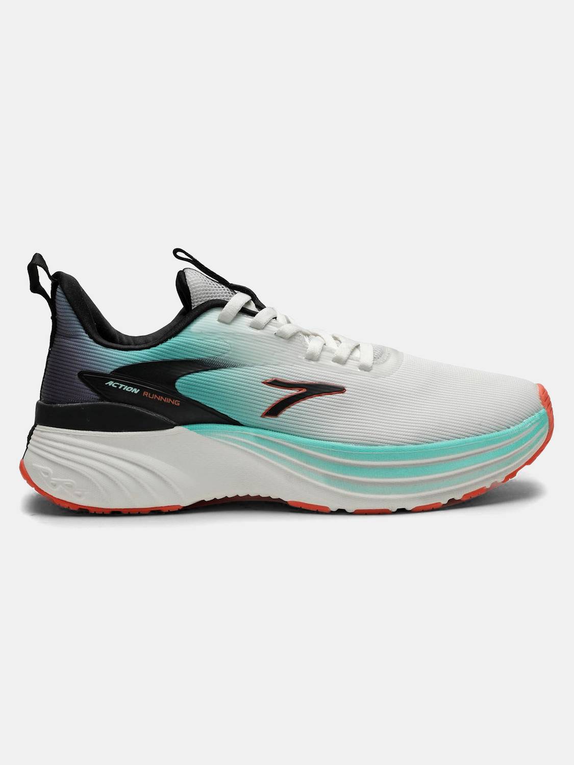 action Athleo BULLET-244 Stylish Lightweight Comfortable Trendy Sports Lace-Up Running Shoes For Men - Image 3