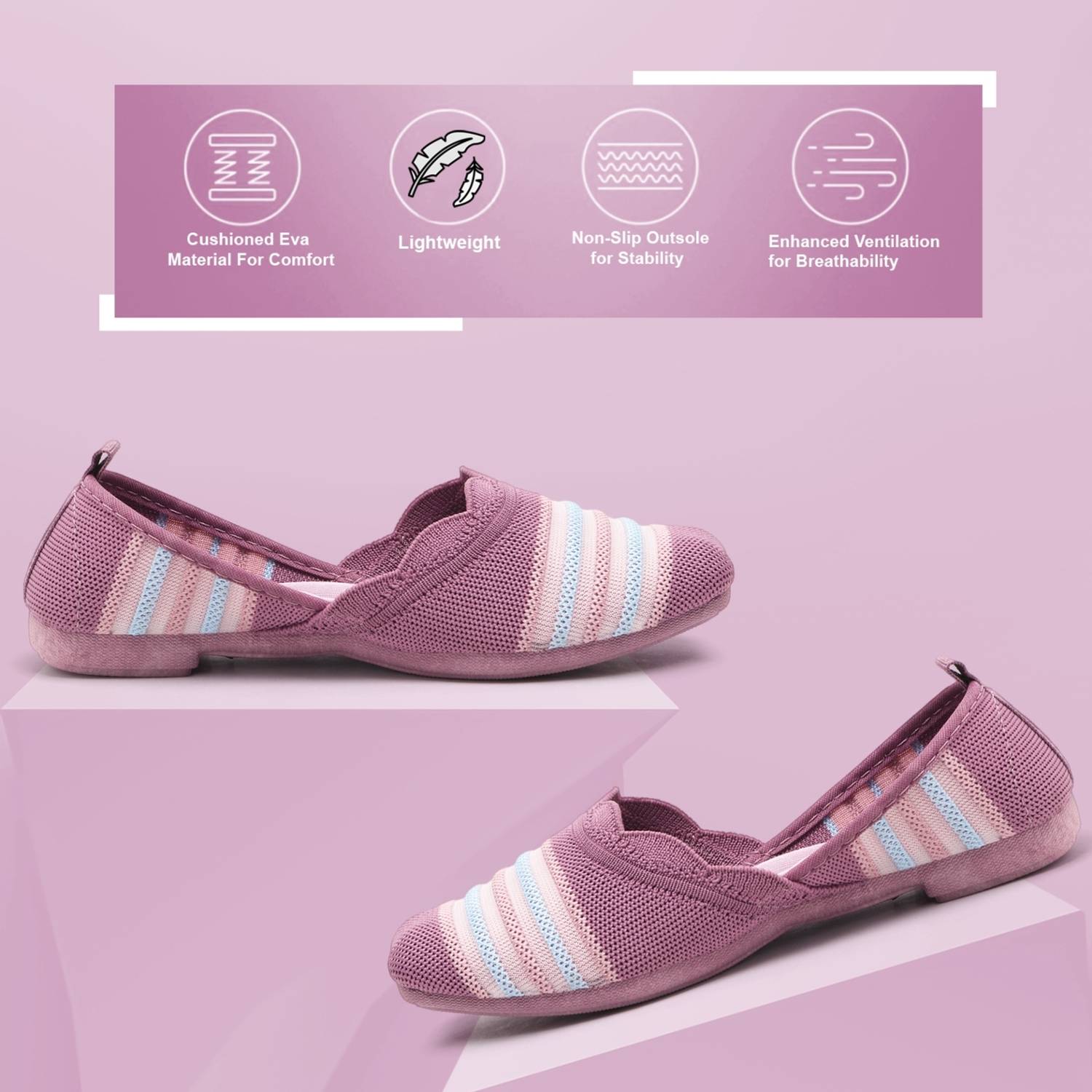 Begone Women's Comfortable Stylish Daily Use Light Weight Bellies Women Bellies