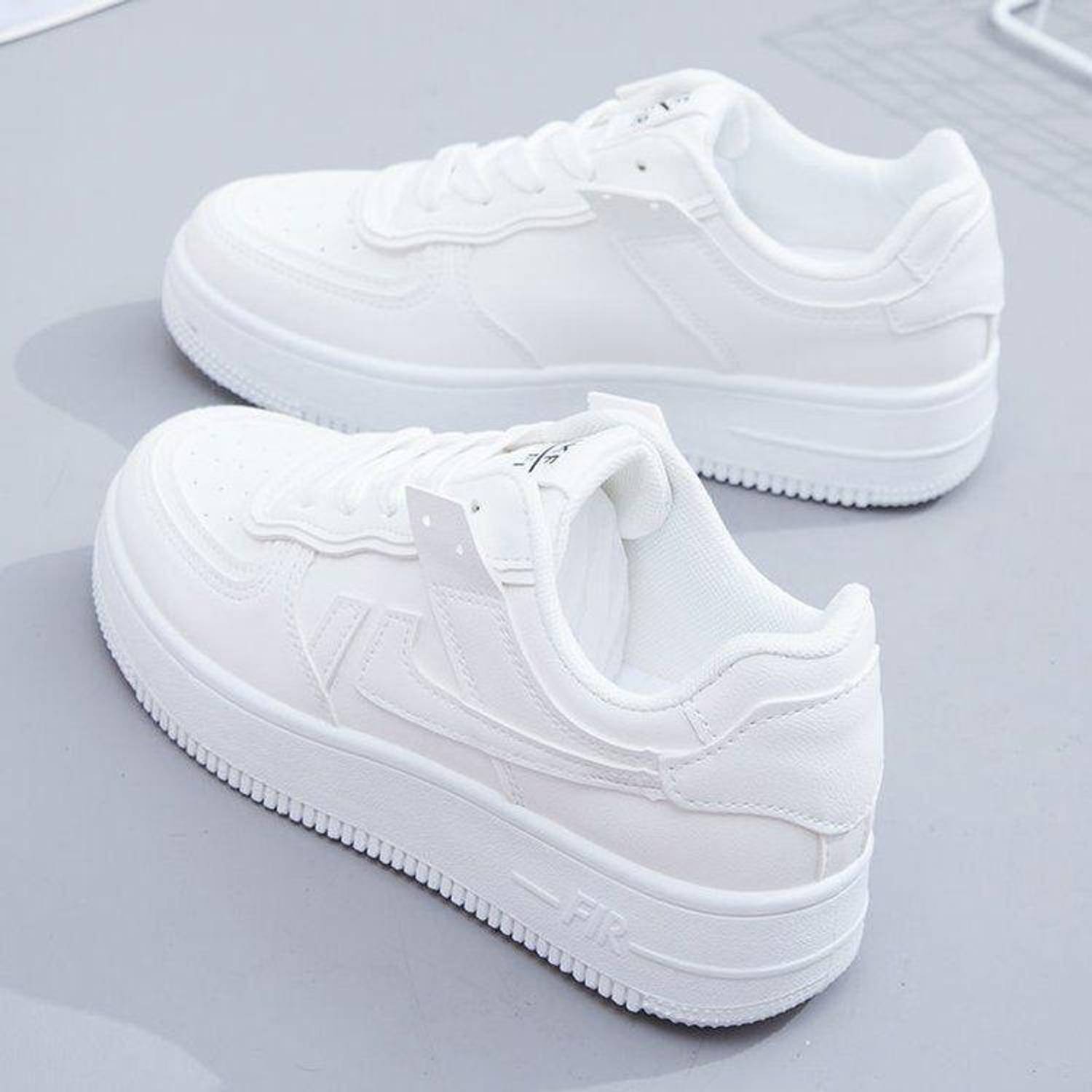 infinity walk AIR White Sneakers - Image 2