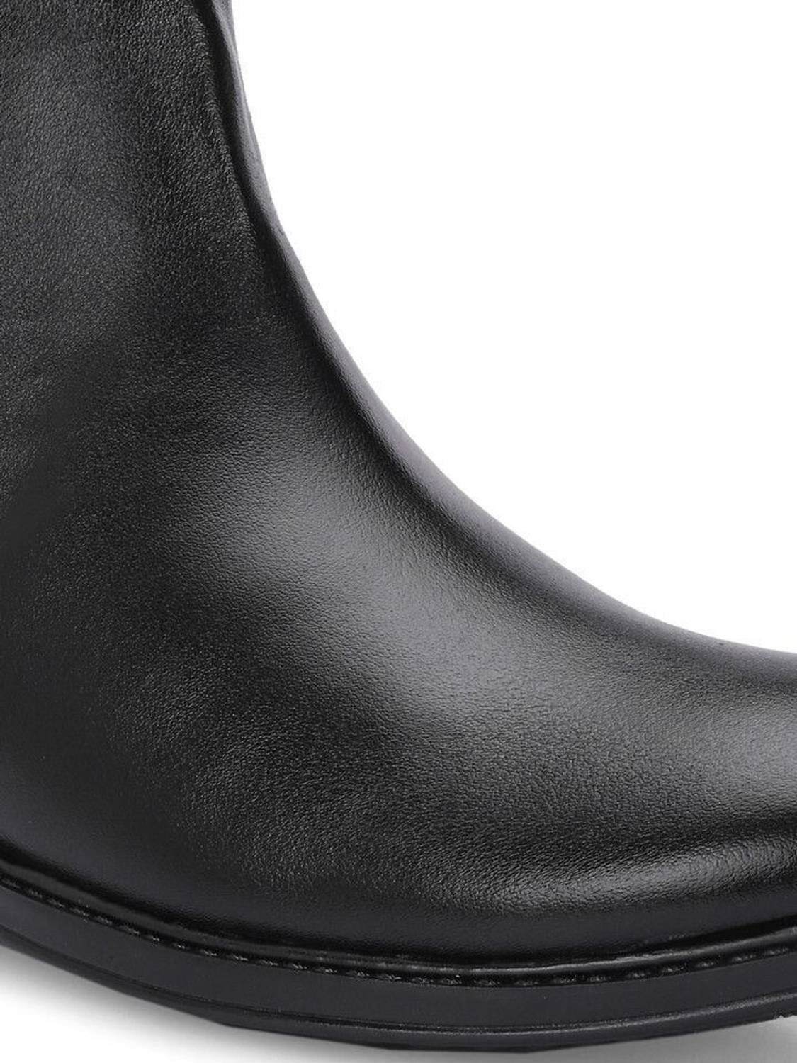 Layasa Men Casual Synthetic Leather Boots - Image 5