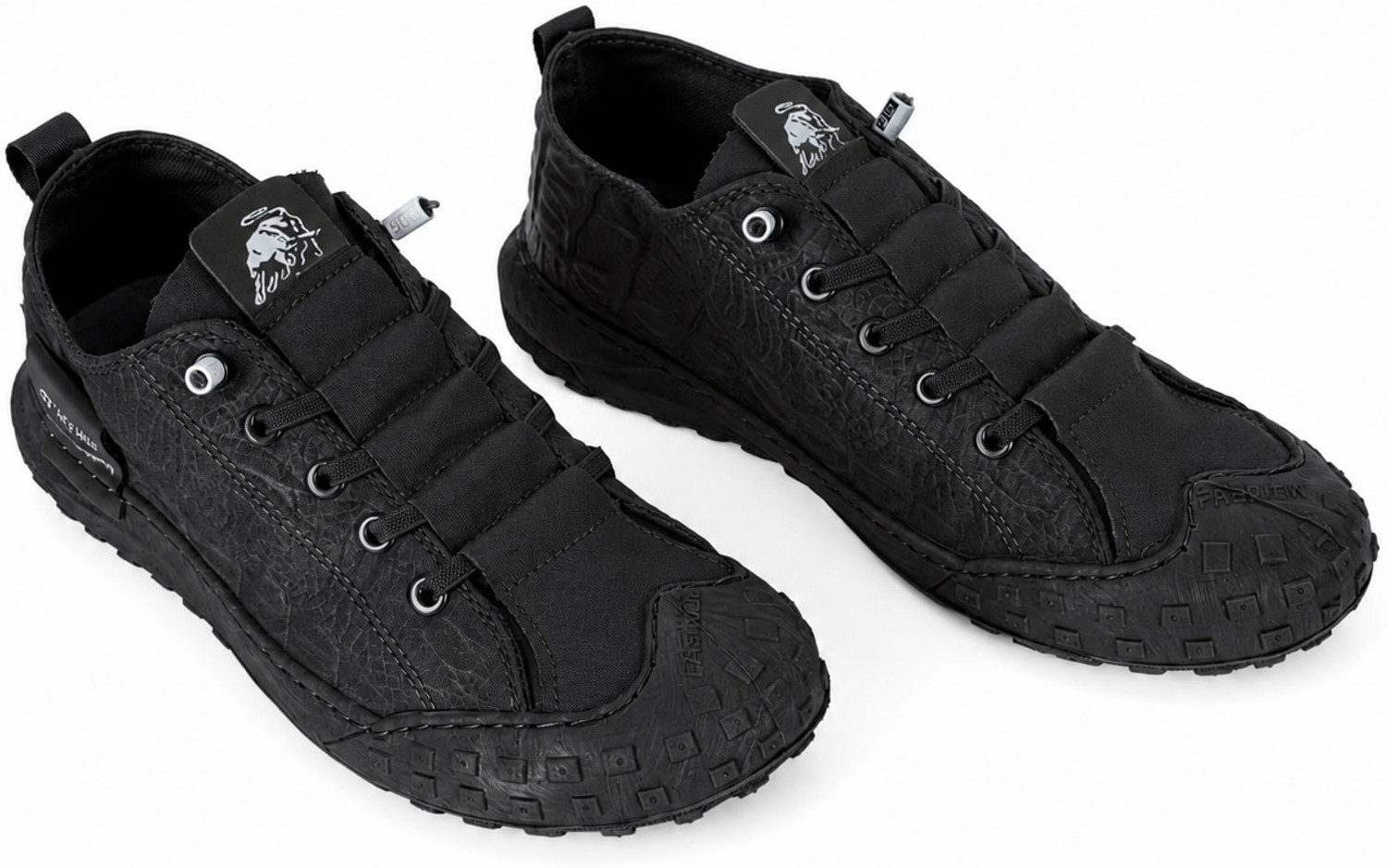 Image of style hub Crocodile Pattern Men's Leisure Shoes | Sneakers For Men