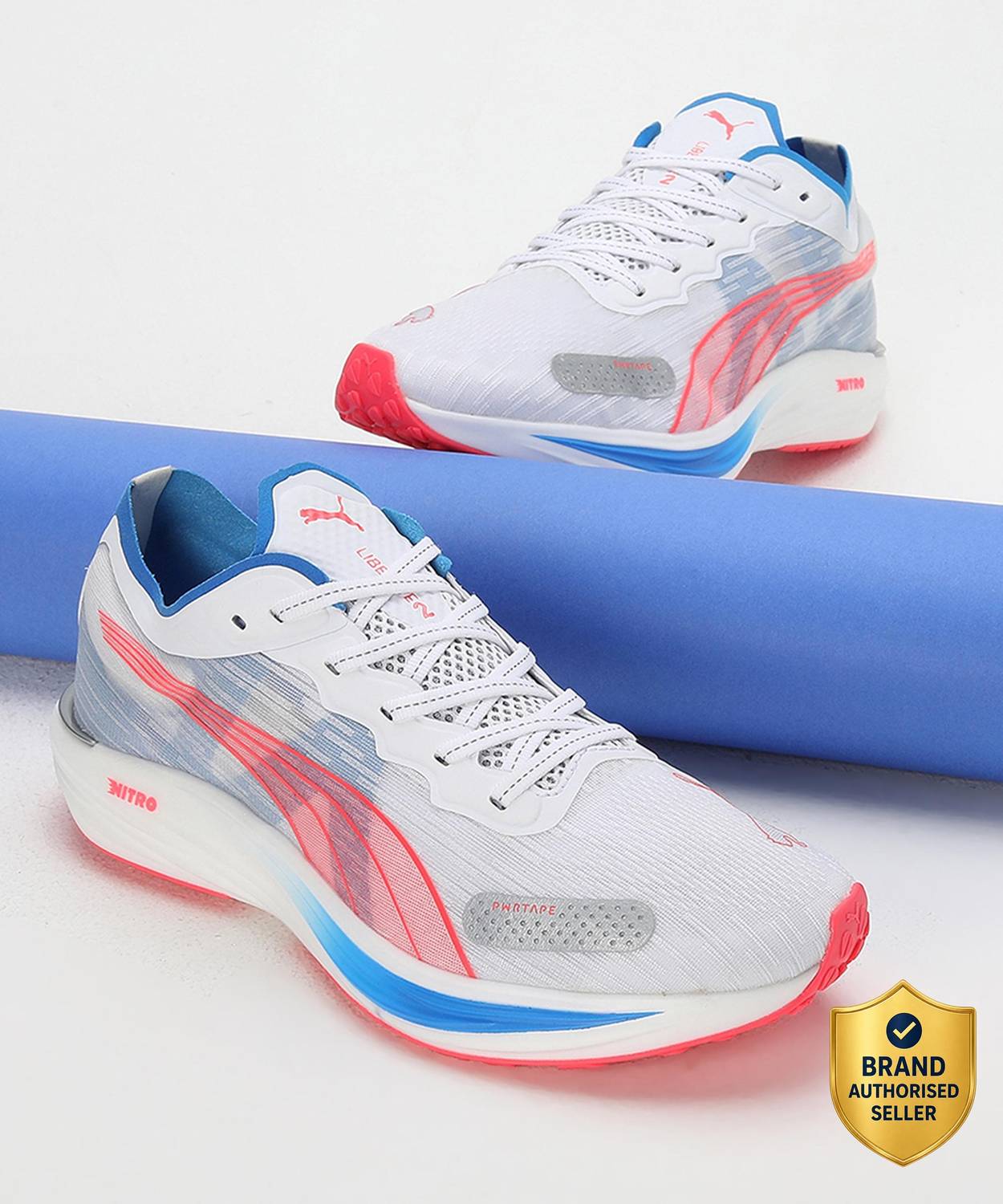 PUMA Liberate NITRO 2 White Men's Running Shoes