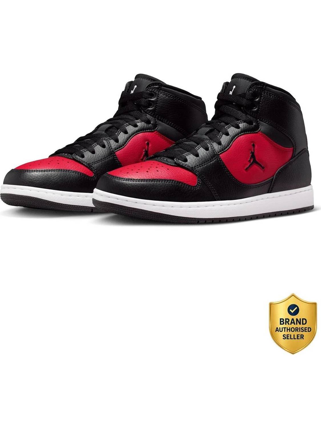 NIKE Jordan Court Connect Mid Black Sneakers For Men - Image 1