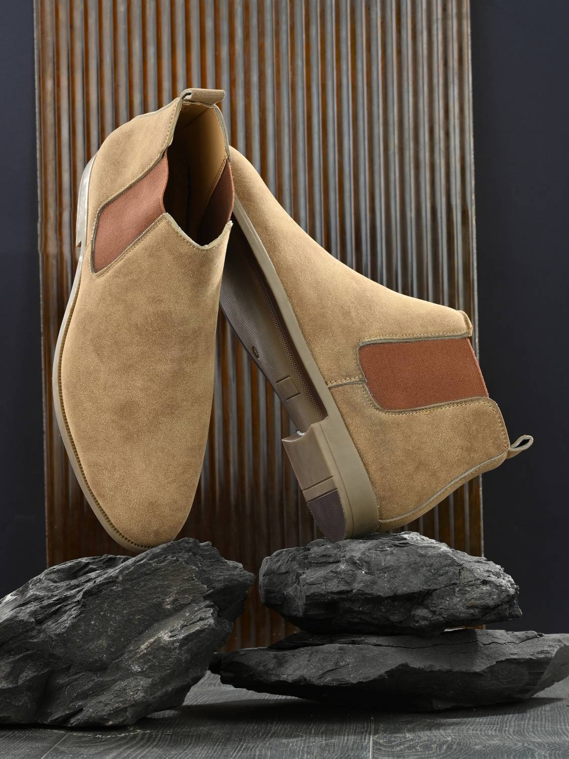 Afrojack Men's Brown Boots - Image 1