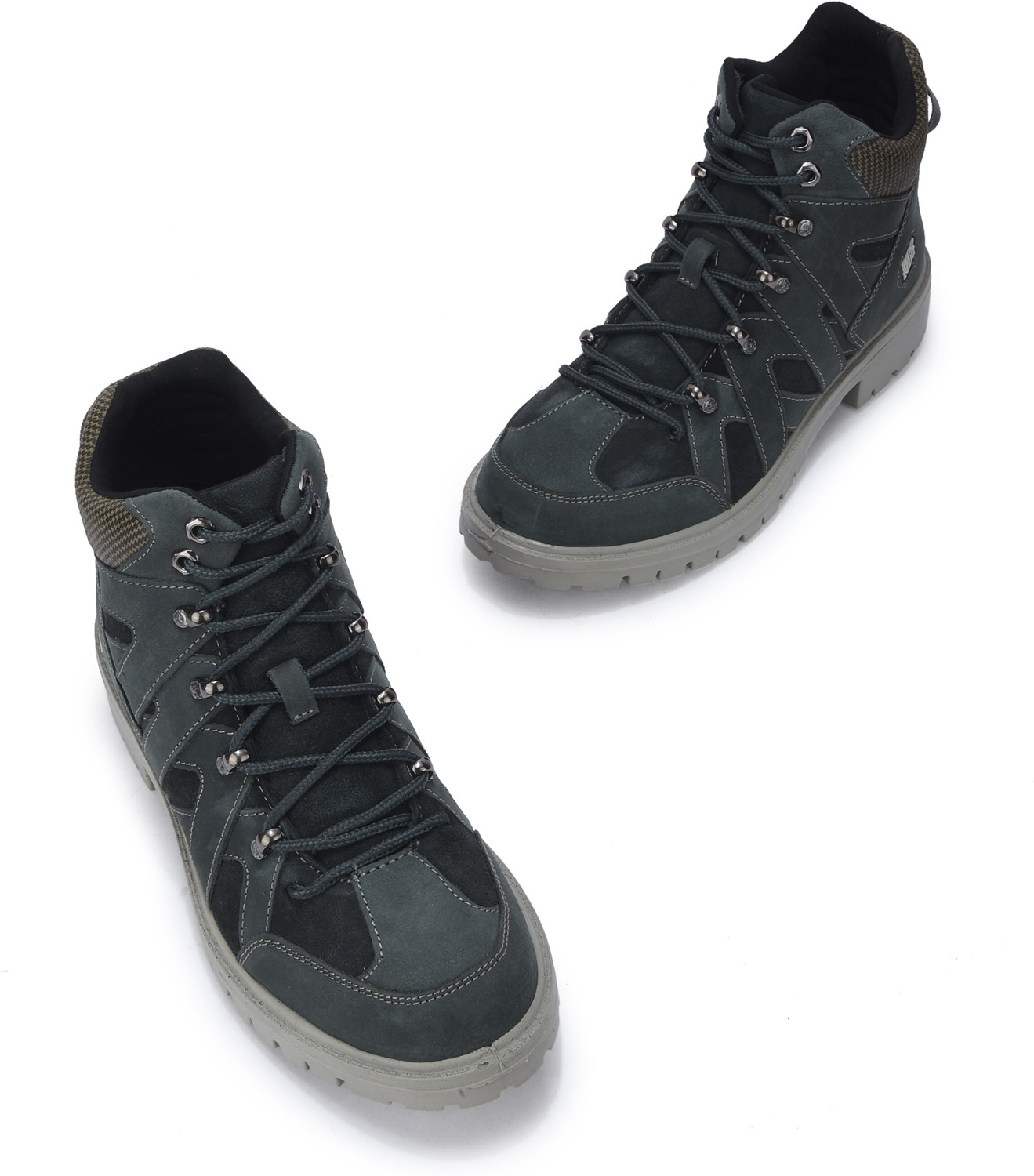 Image of WOODLAND Outdoor Durable Comfortable Everyday High Ankle Boots For Men