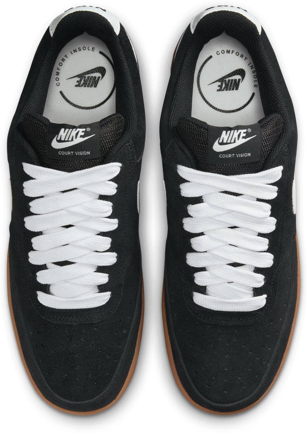 NIKE COURT VISION LO FL Basketball Shoes Men Black - Image 5
