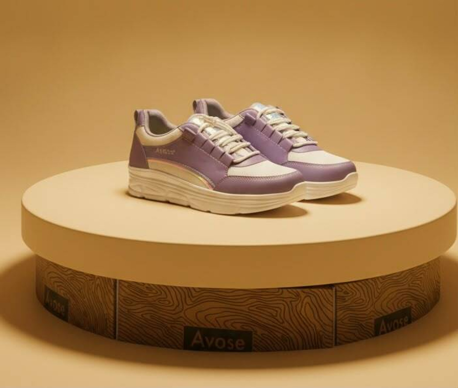 Image of Avose Stylish Blue Casual Sneakers For Women