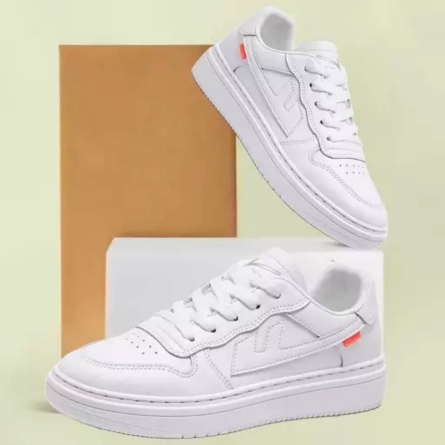 COOPERWINGS Everyday White Sneakers - Image 3
