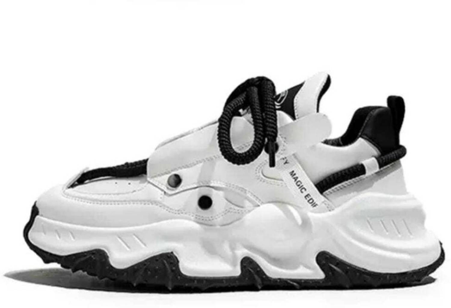 Balaji Unisex White Sneakers - Image 5