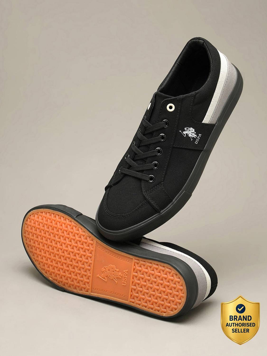U.S. POLO ASSN. CLARKIN 6.0 Sneakers for Men, Black