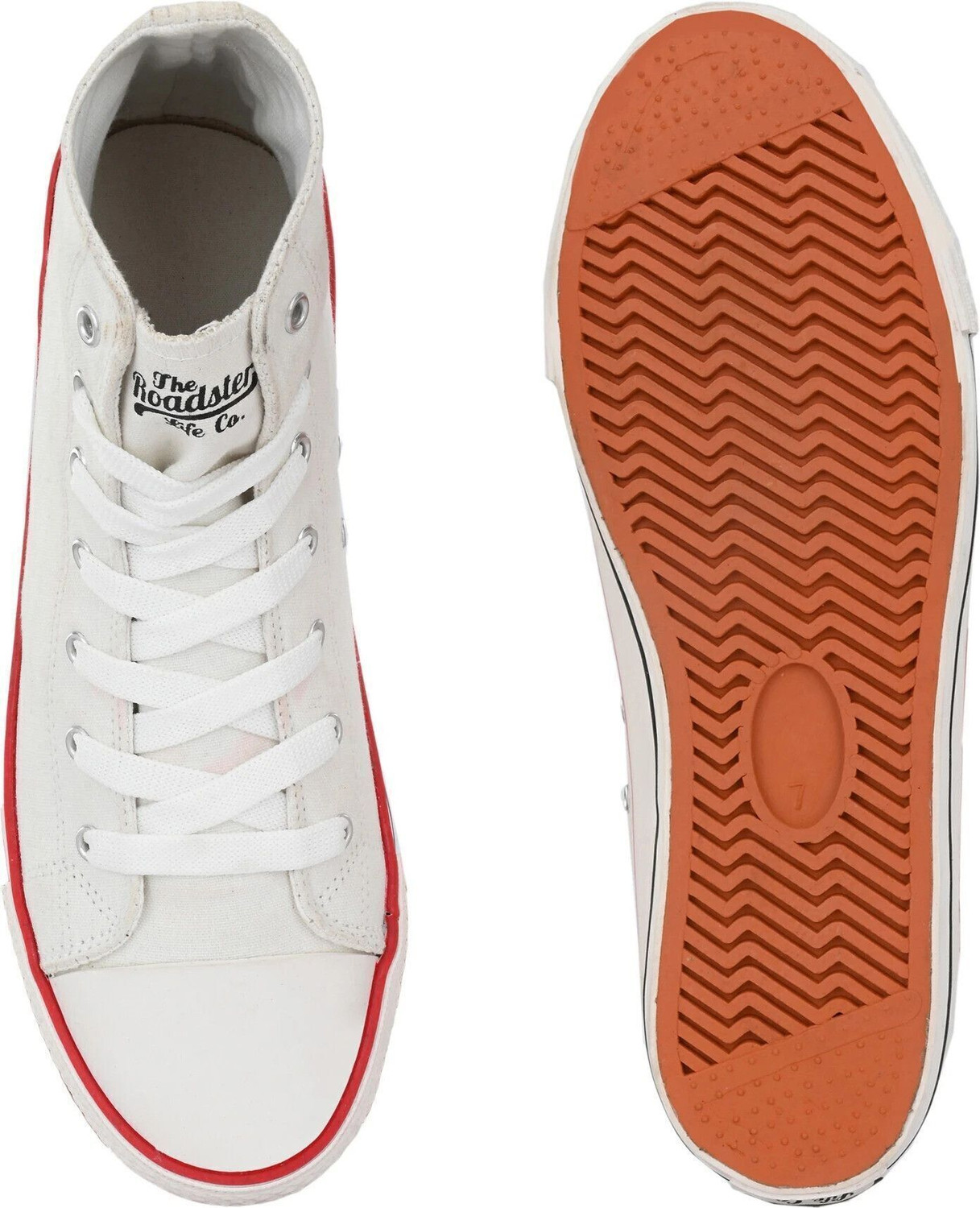 Image of Roadster Lightweight Comfortable Laceup | High Top Casual |Dailywear use Sneakers For Men