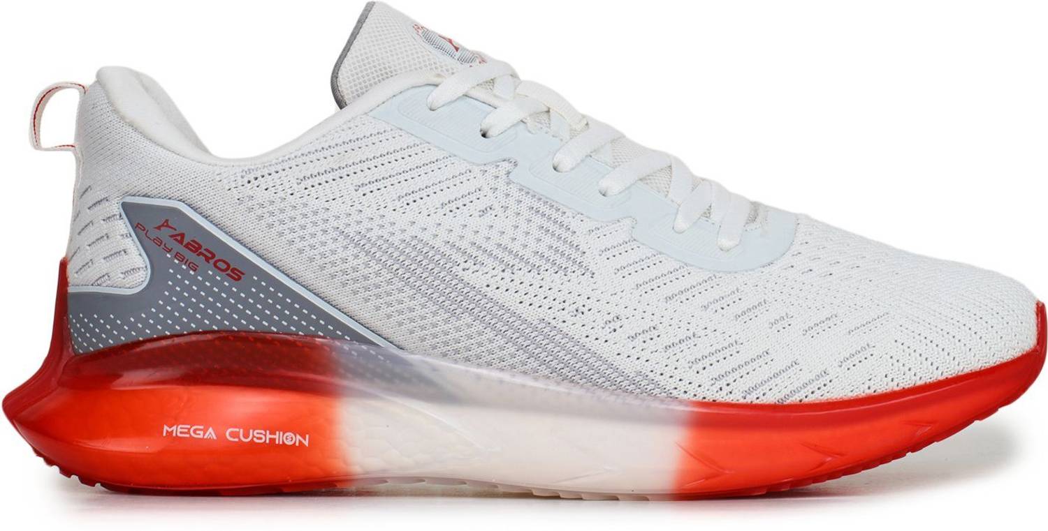 Abros RAMSAY Men's White Running Shoes - Image 4