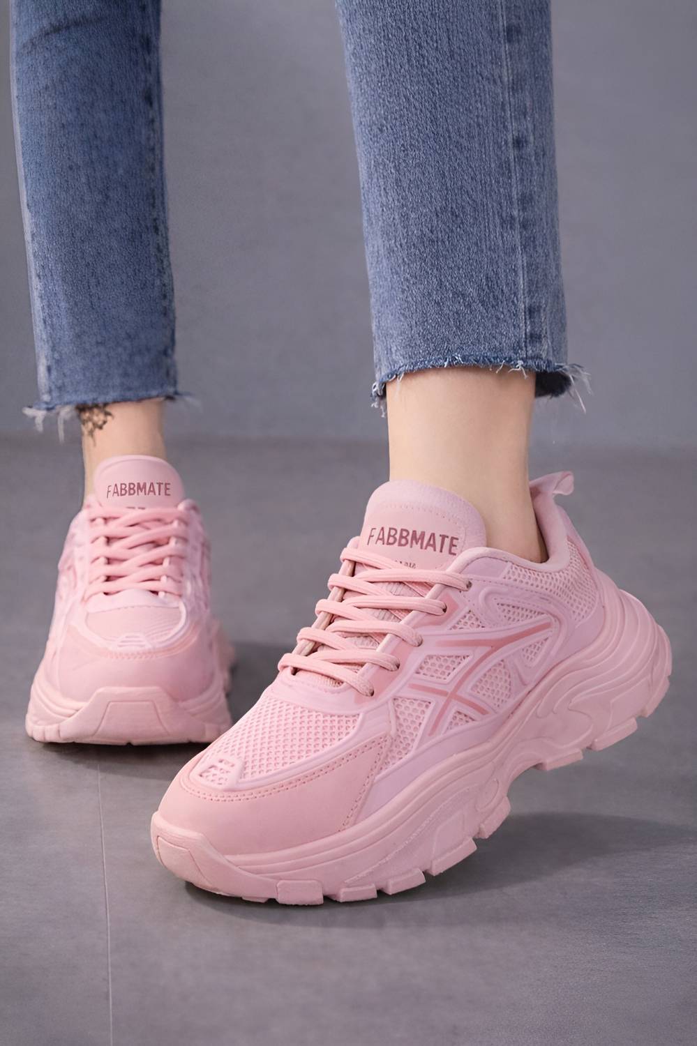 Fabbmate Sneakers For Women (Multicolor , 8)