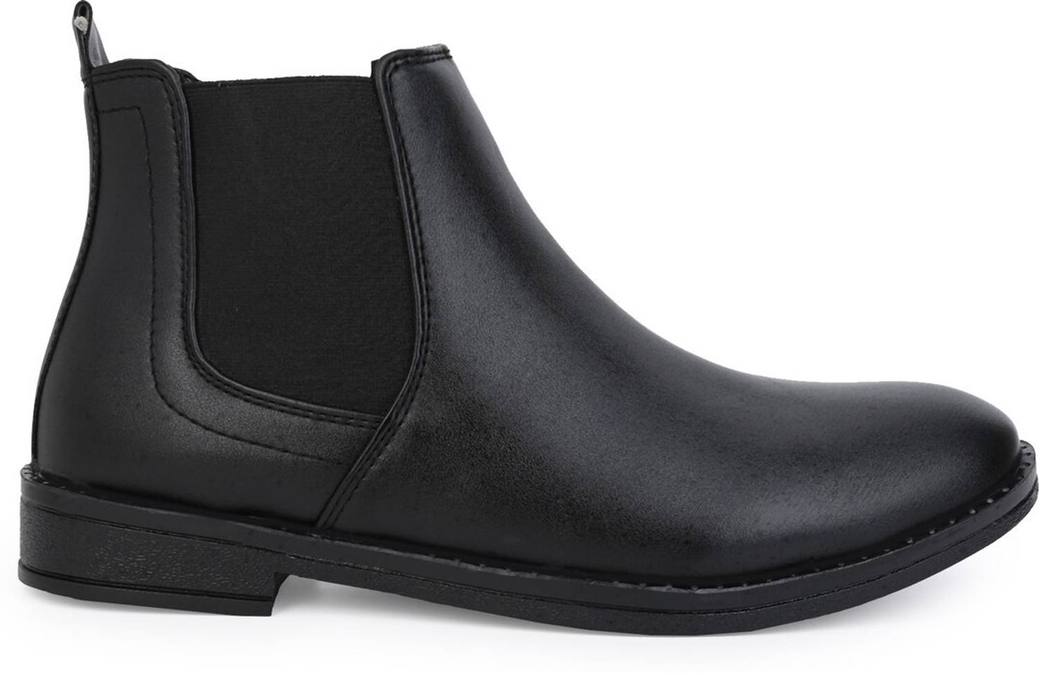 Layasa Men's Black Chelsea Boots - Image 3