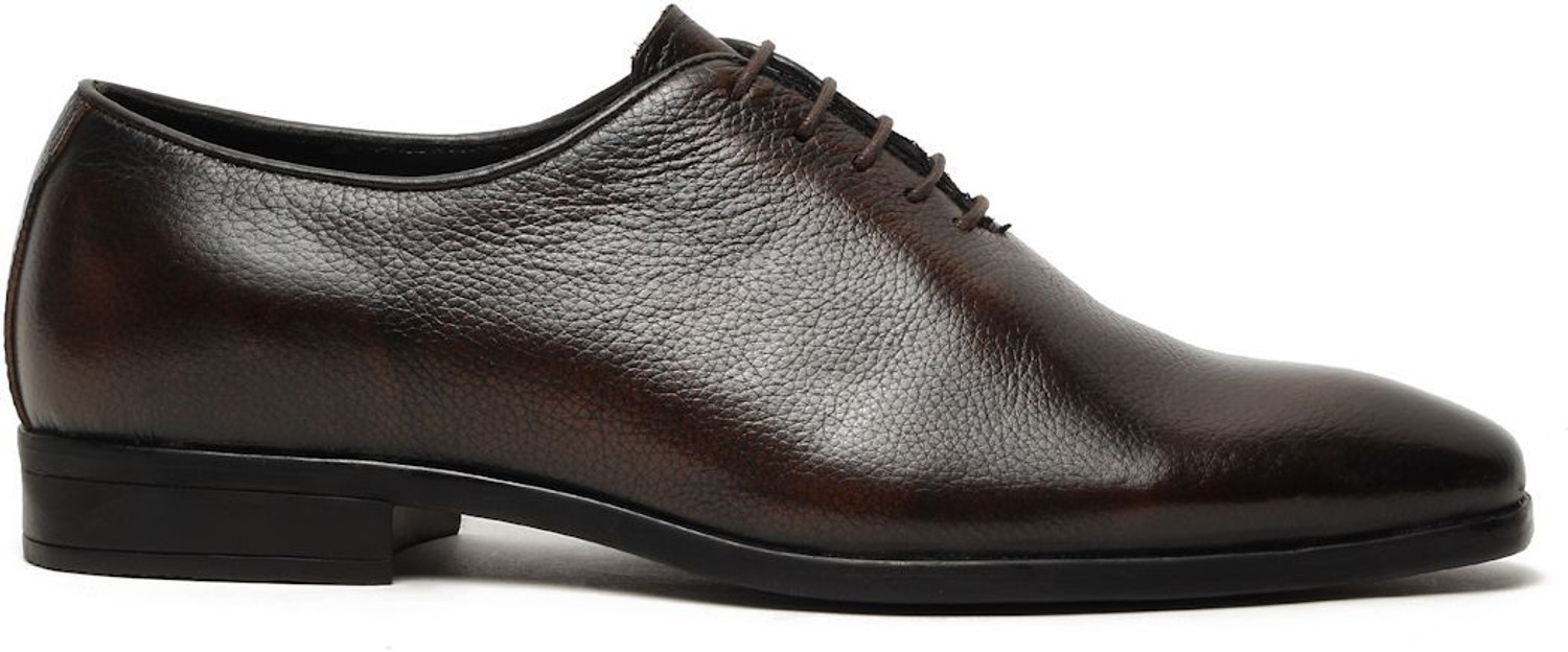 Image of Teakwood Leathers Men's Genuine Leather Formal Shoes Lace Up For Men