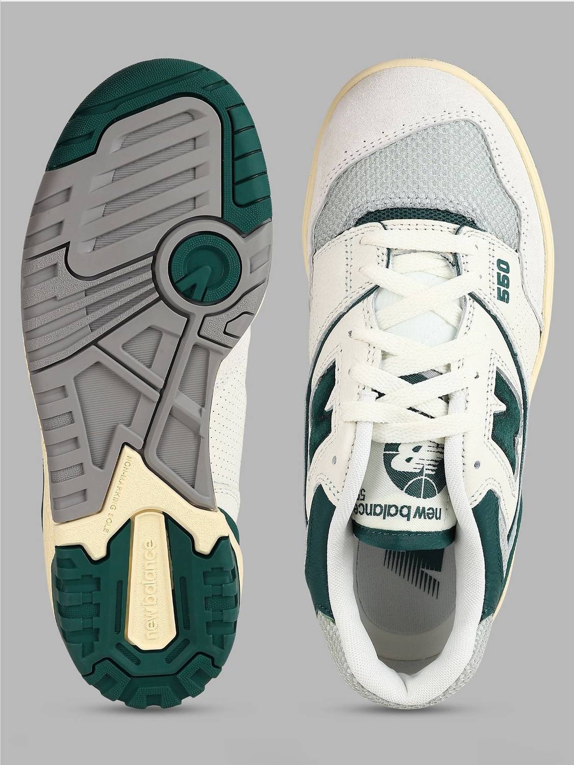 New Balance BB550 Sneakers for Men (Green) - Image 5