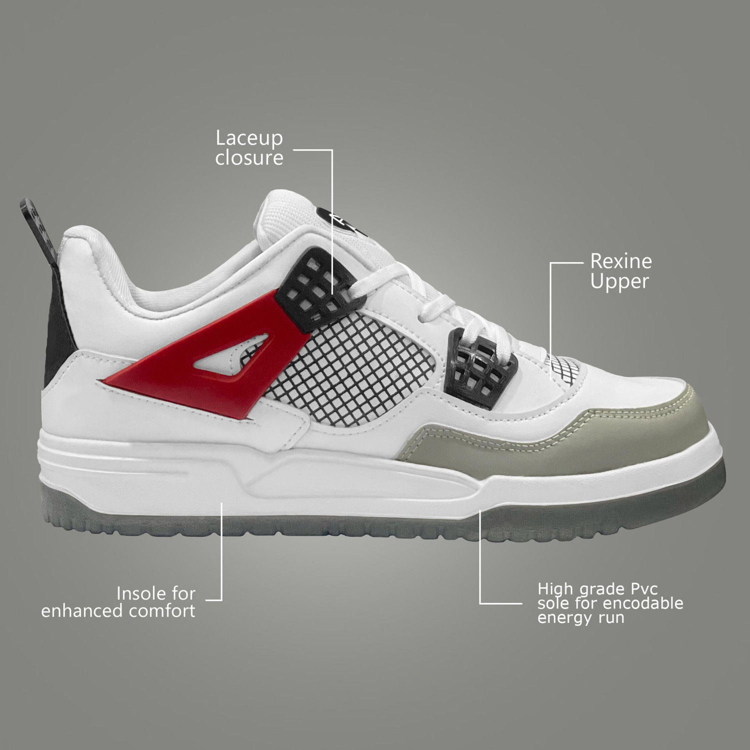 Image of Aircum Lightweight & Trendy Sneakers For Men