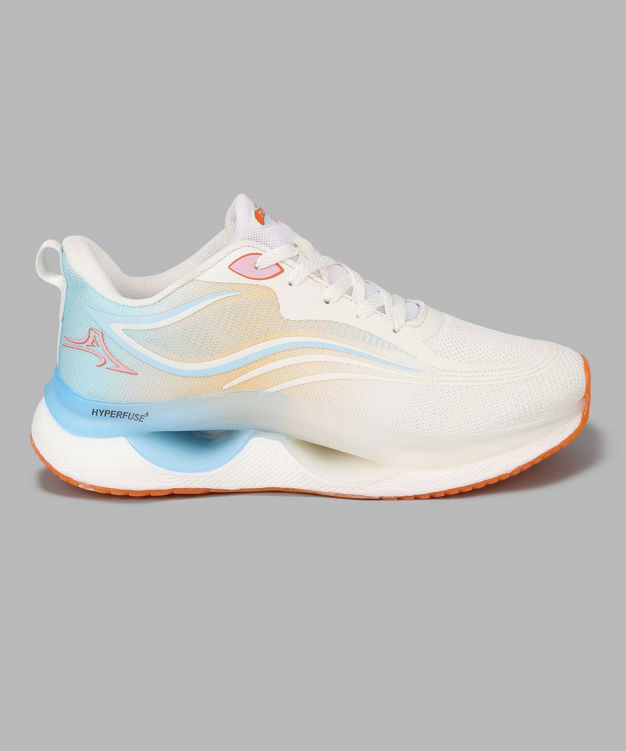 Abros TRIGGER-PRO Men's White Running Shoes - Image 4