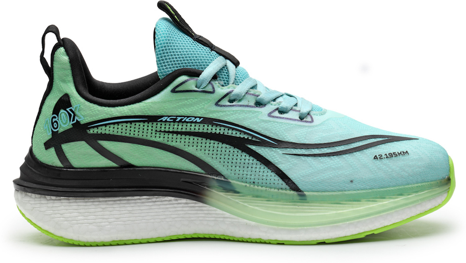 Image of action Action Athleo NITRO-2301 Lightweight Comfortable Durable Sports Lace-Up Running Shoes For Men