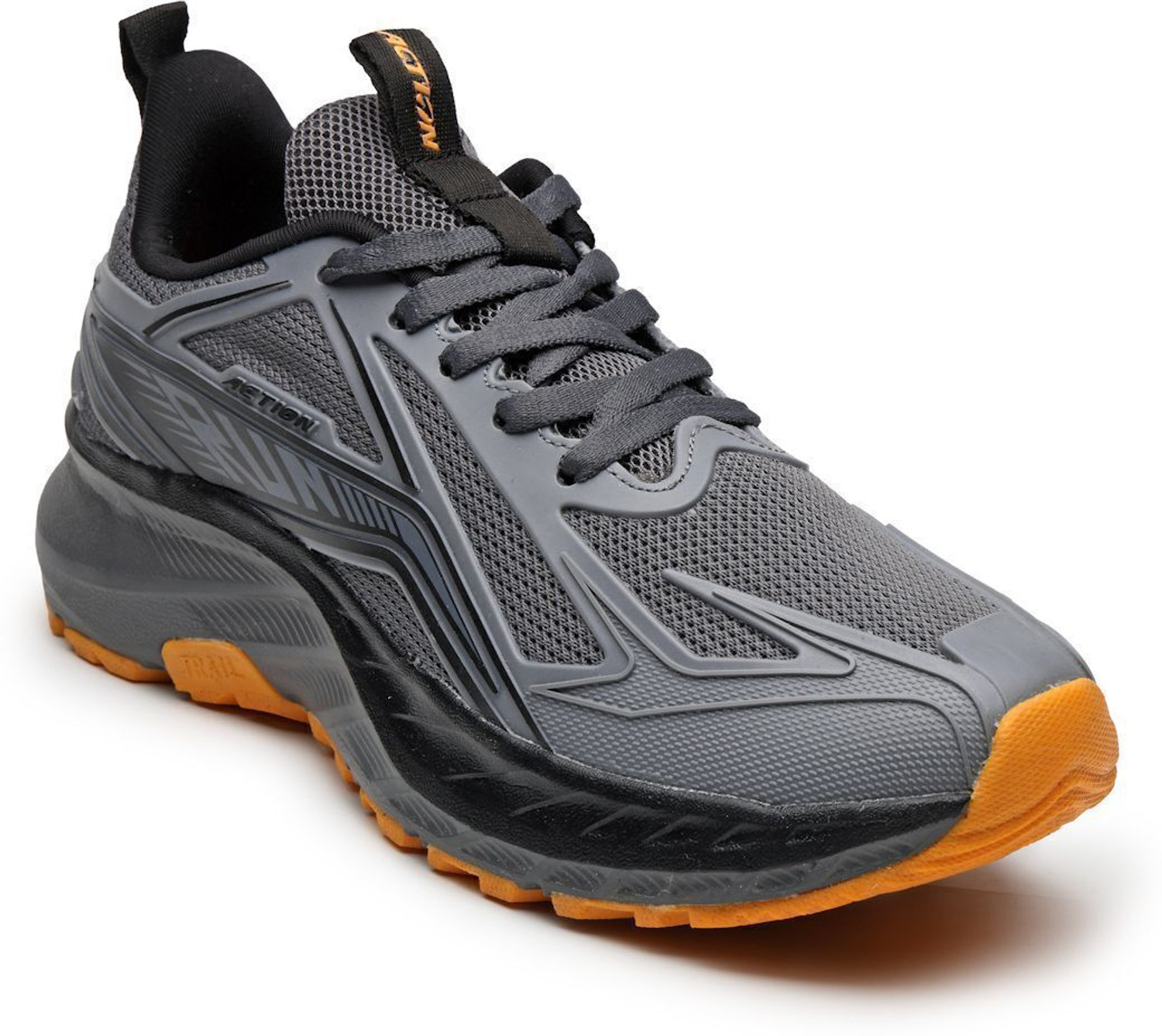 Image of action Athleo NITRO-2007 Lightweight | Breathable | Comfortable Sports Lace-Up Running Shoes For Men