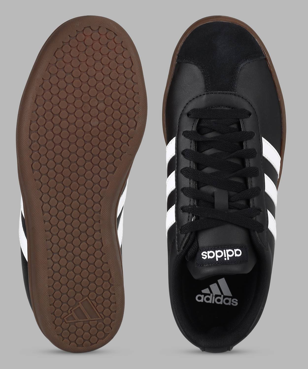 Adidas VL Court Base IKD Black Men's Sneakers - Image 5