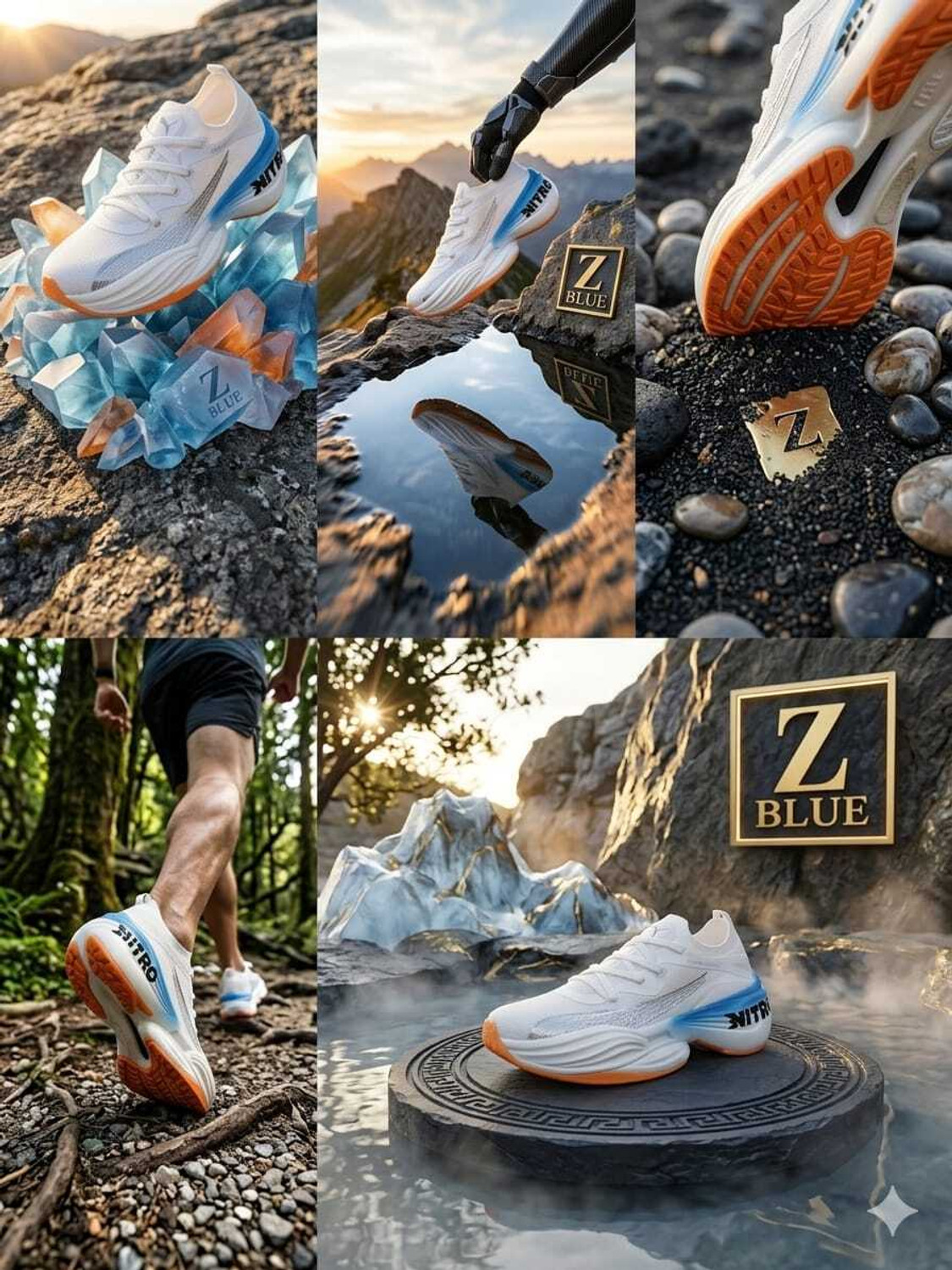 Image of ZB ZB NITRO IMP Premium Gym,Sports,Training,Stylish With Extra Comfort. Sneakers For Men
