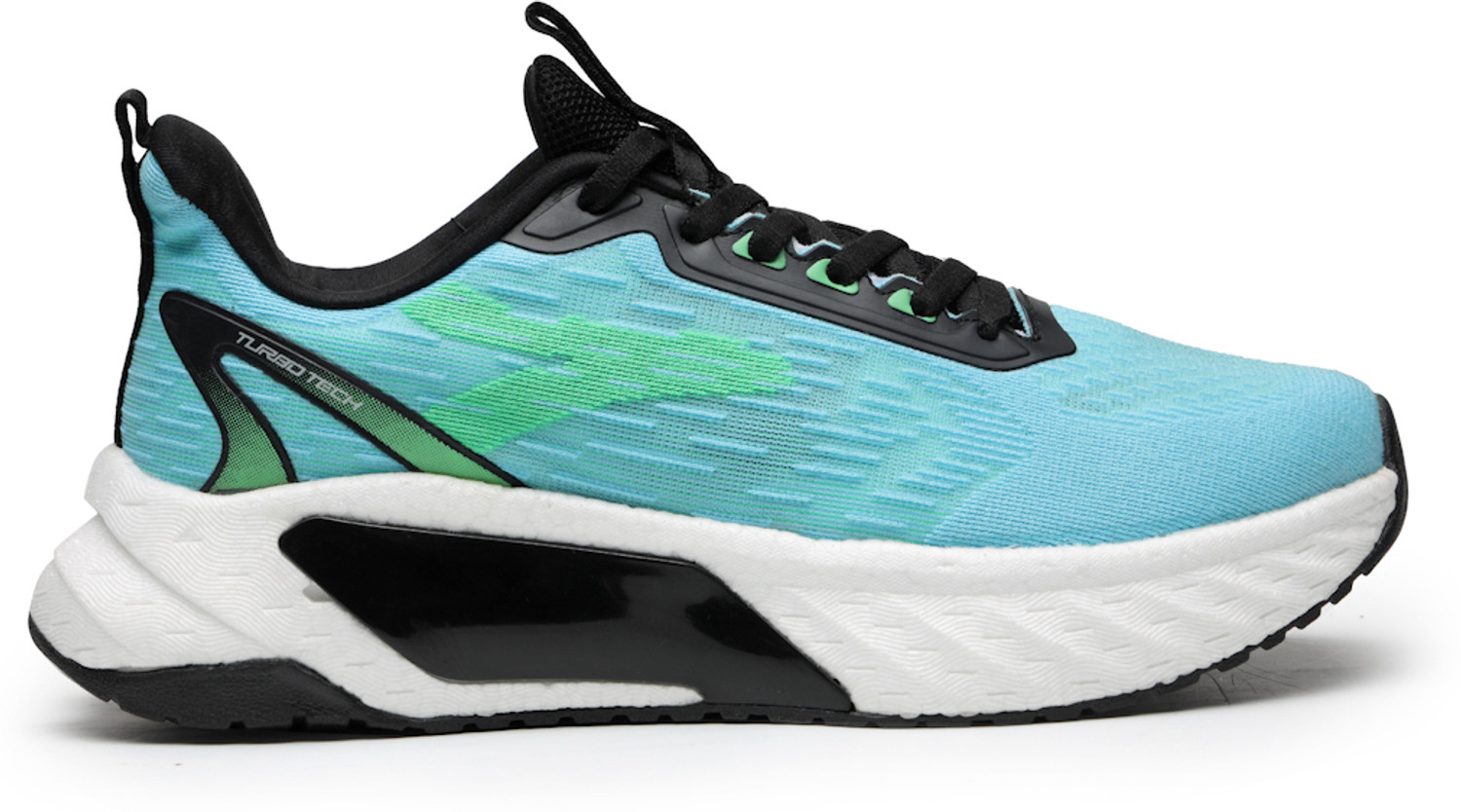 Image of action Athleo TURBO-501 Trendy Lightweight Comfortable Durable Sports Lace-Up Running Shoes For Men
