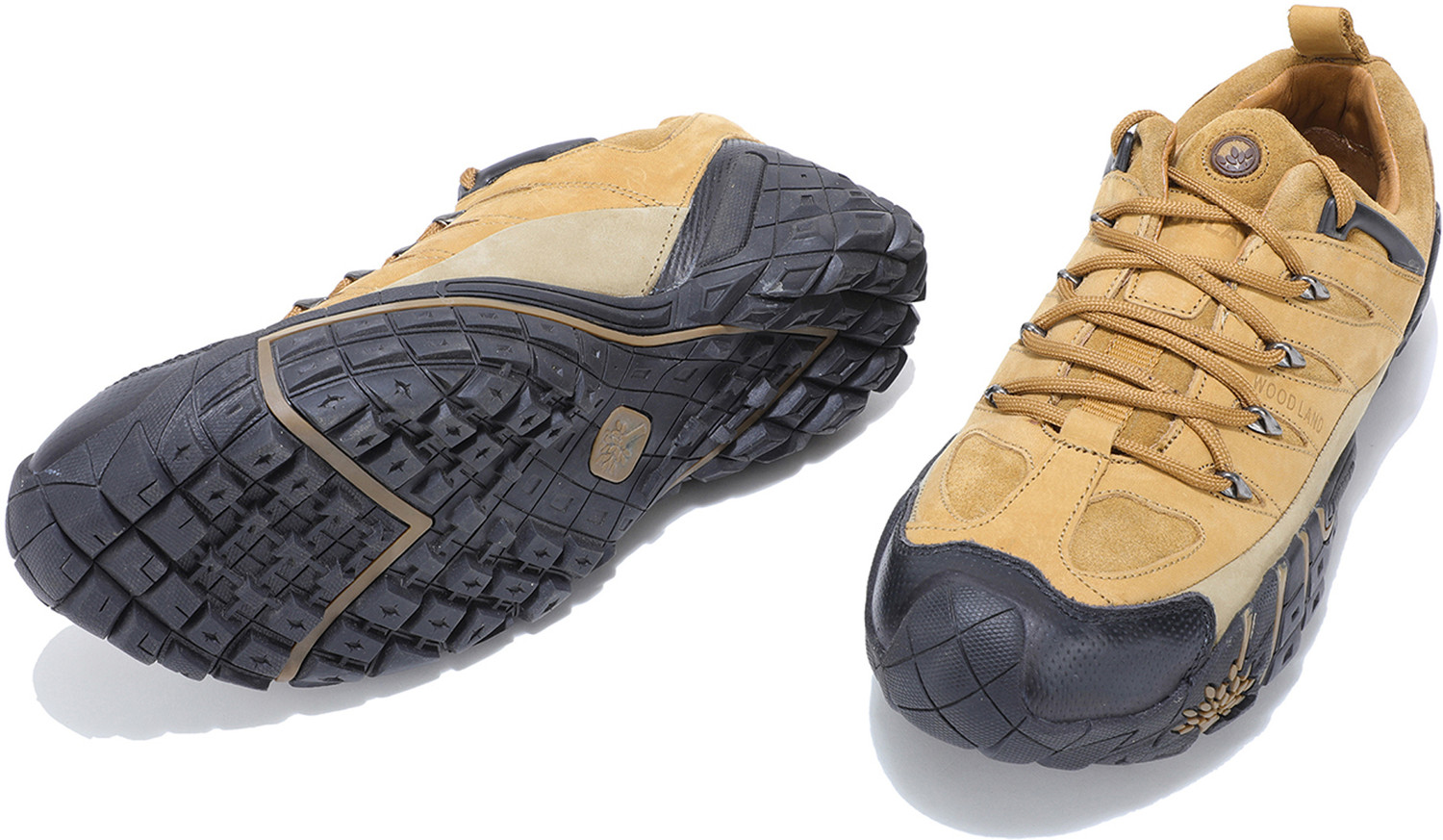 Image of WOODLAND Lace Up Lightweight Breathable Comfortable Daily Use Casuals For Men