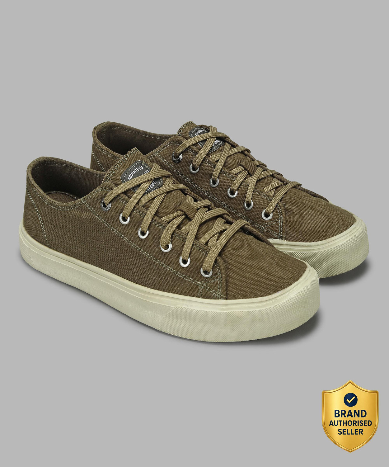 Image of WOODLAND Lace Up Lightweight Breathable Comfortable Daily Use Casuals For Men