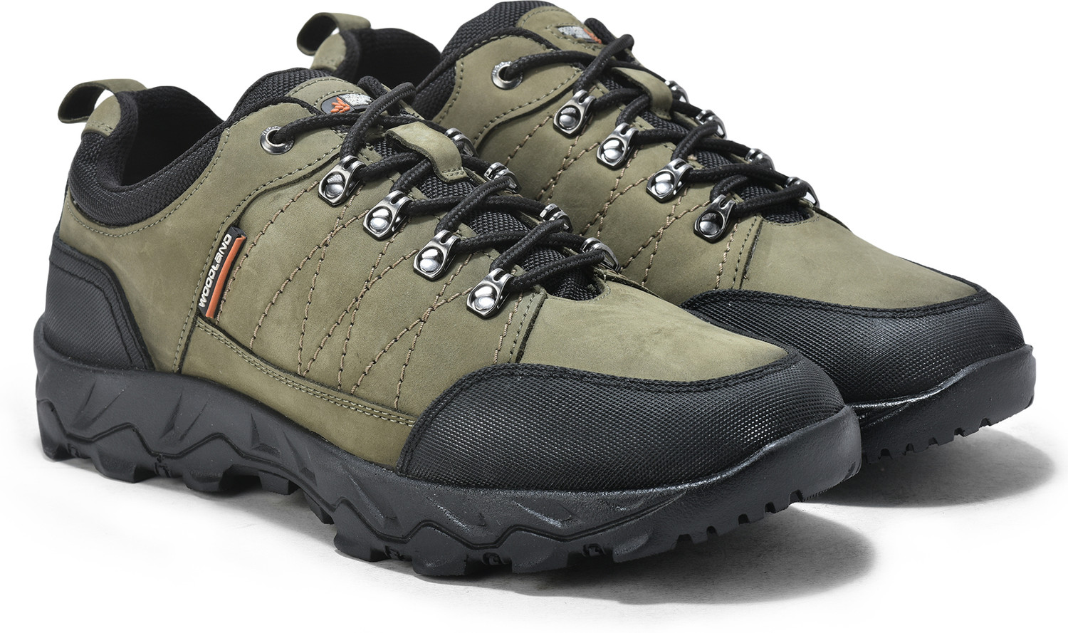 Image of WOODLAND Lace Up Lightweight Breathable Comfortable Daily Use Casuals For Men