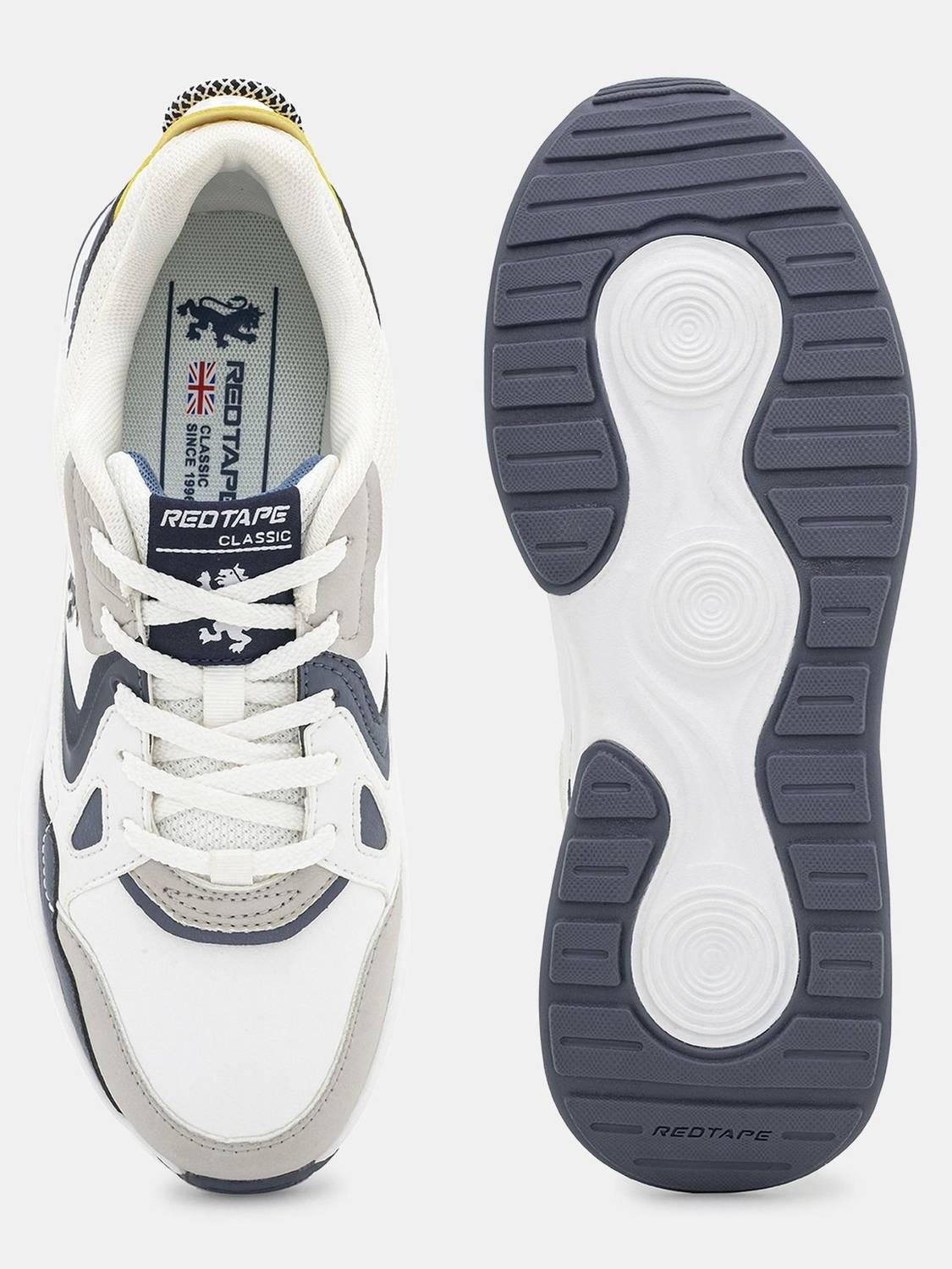 RED TAPE Men's Red Casual Sneakers - Image 5