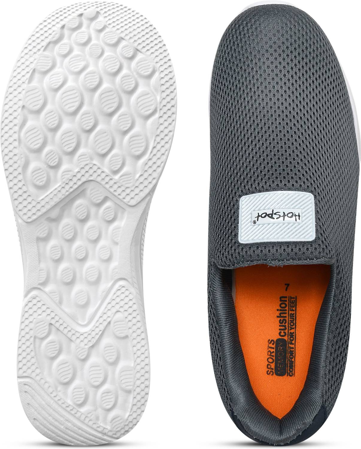 HOTSTYLE Men Gray Sneakers - Image 5