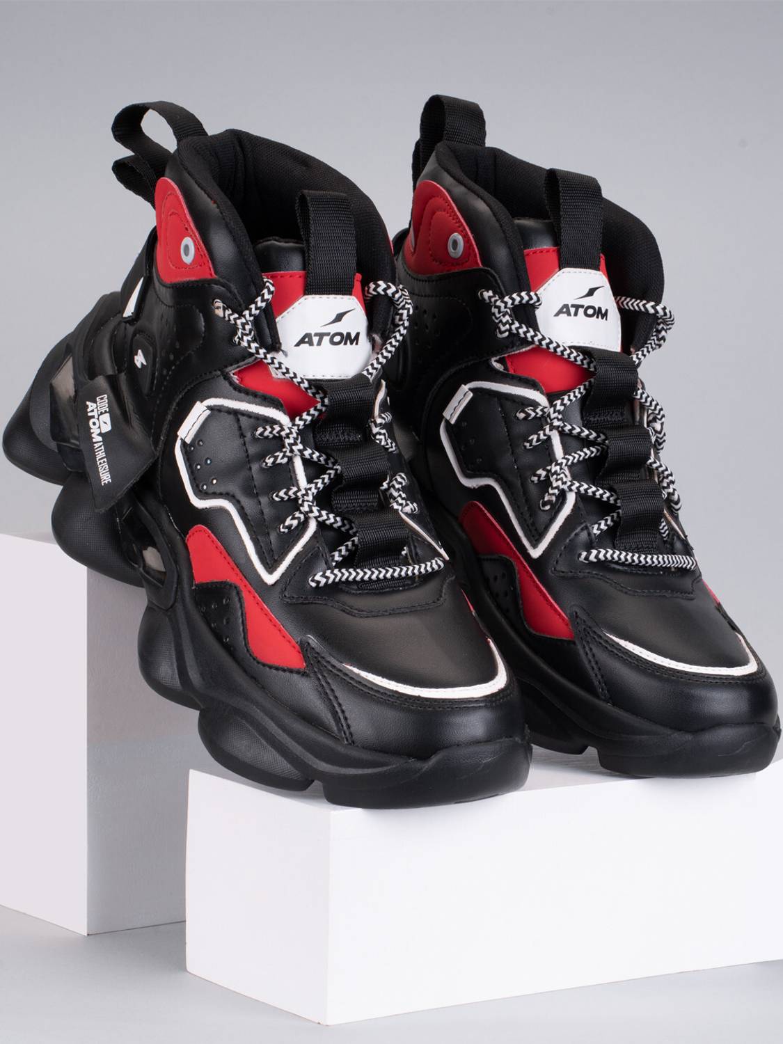 ATOM High Tops Sneakers For Men Multicolor - Image 2