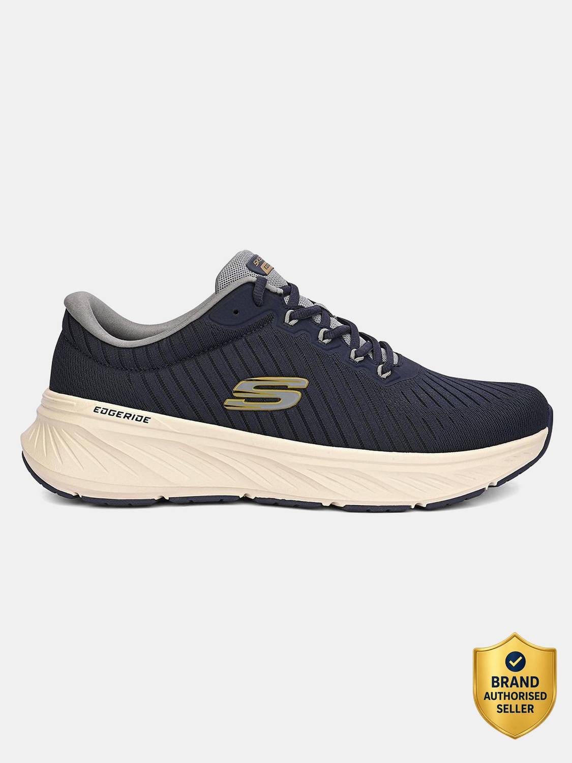 Skechers EDGERIDE Men's Blue Sneakers - Image 1
