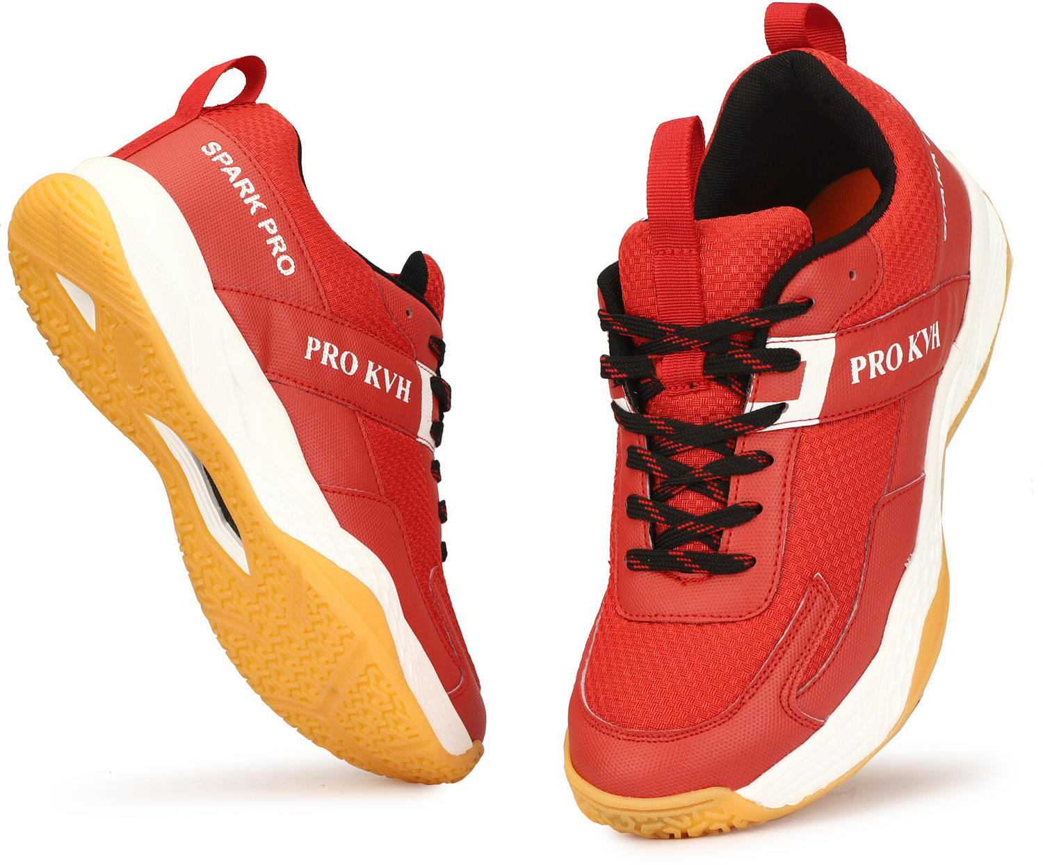 Image of PRO KVH Spark Pro Memory Foam Non-Marking Gum Sole Shoes Squash & Table Tenni Badminton Shoes For Men