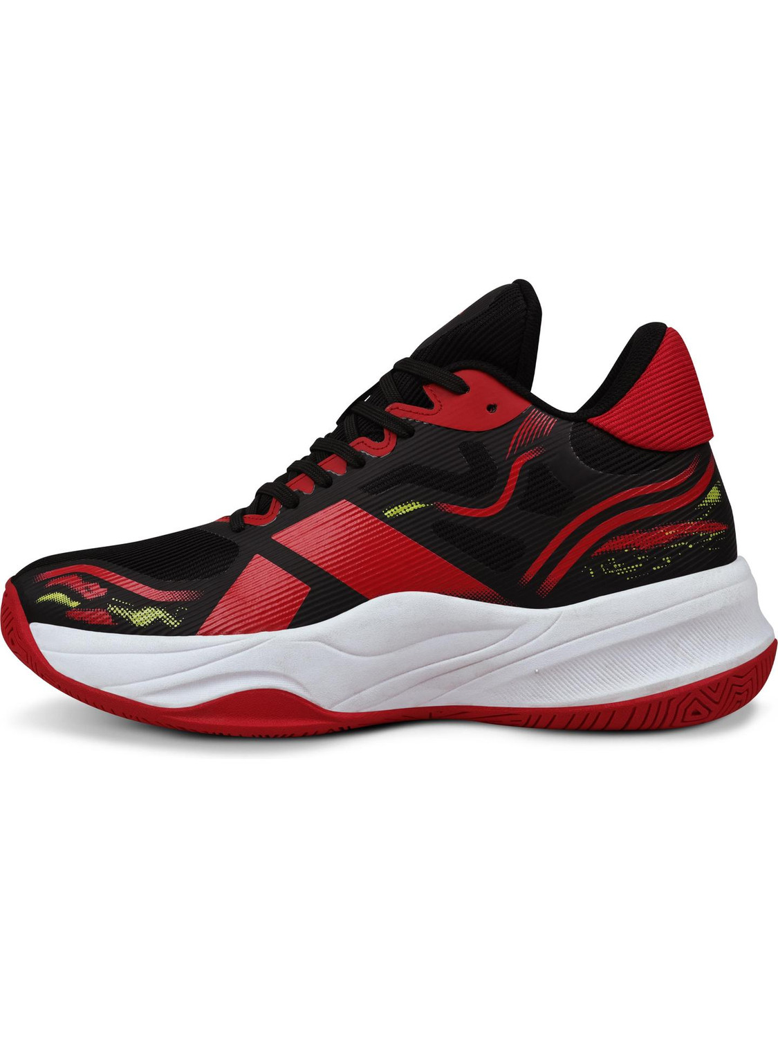 Image of NIVIA Prisma Duofoam cushioning and TPU stability frame with Rubber Sole Basketball Shoes For Men