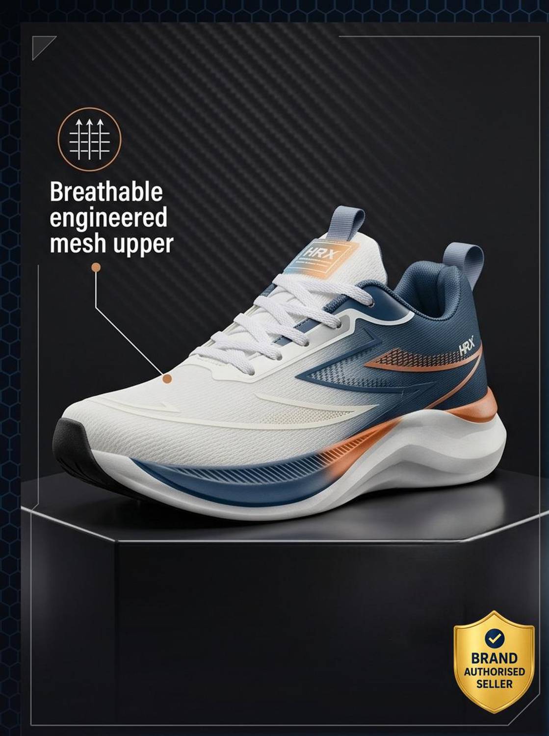 HRX by Hrithik Roshan Men's Running Shoes - Image 1
