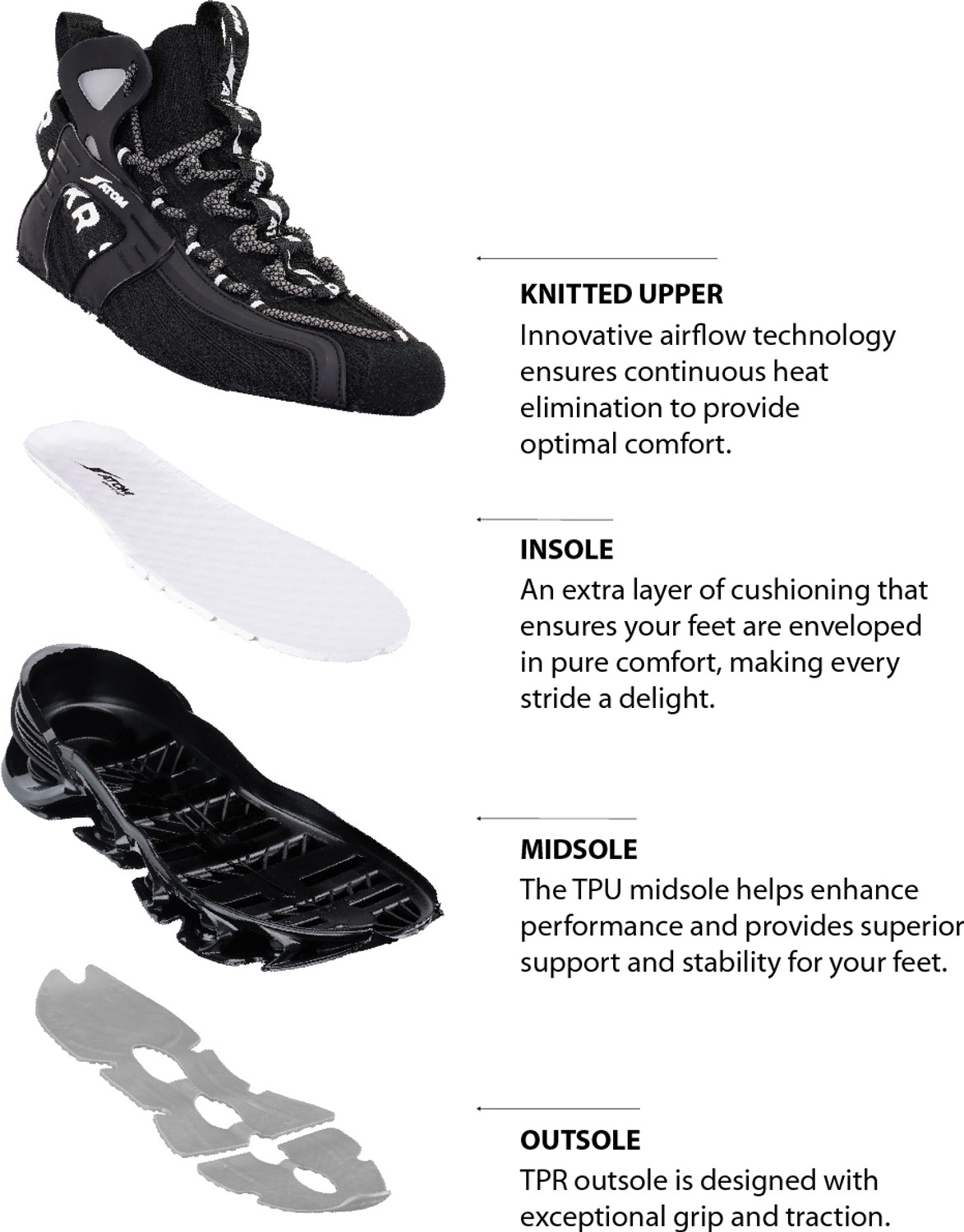 Image of ATOM Alpha Predator High Tops For Men