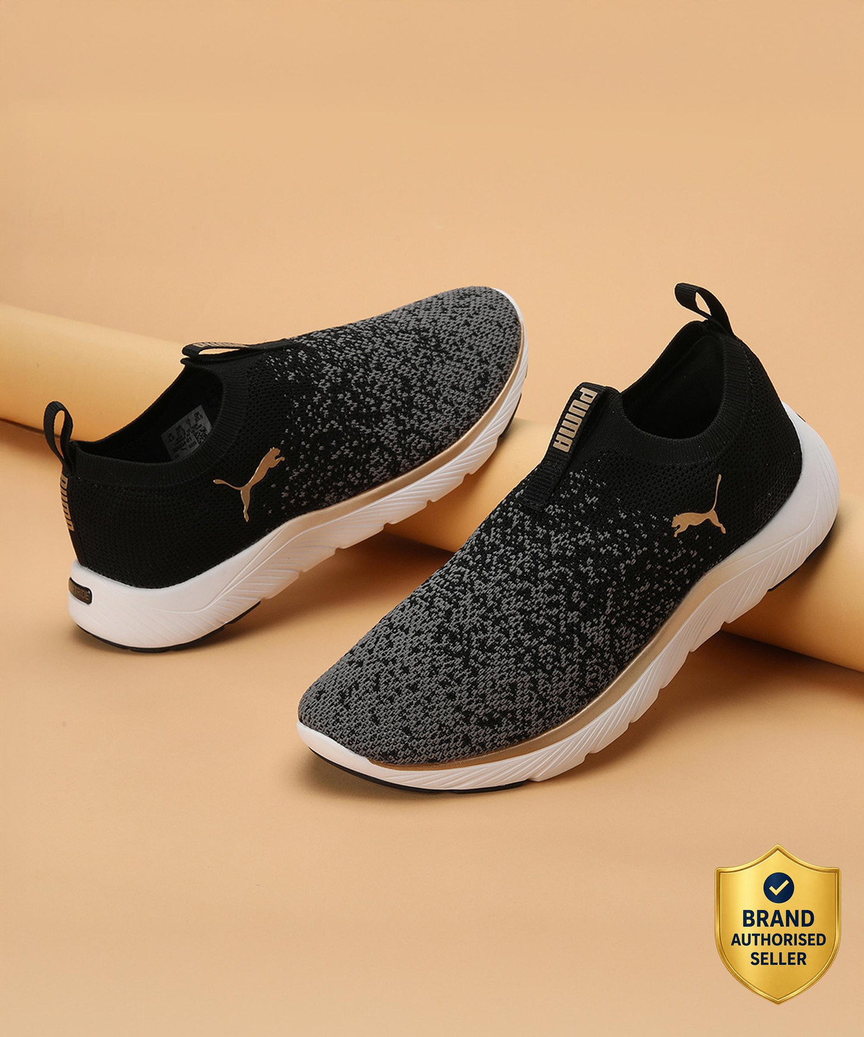 Image of PUMA Softride Remi Slip-on Knit Wn s Walking Shoes For Women