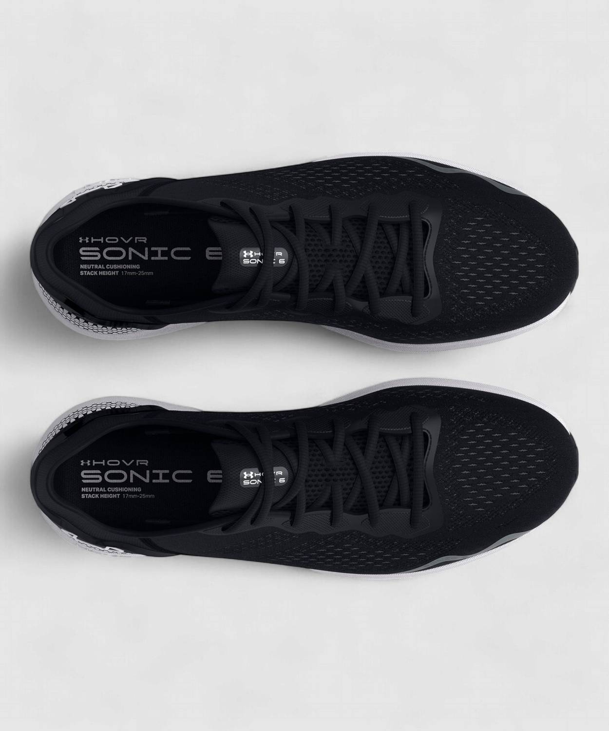 UNDER ARMOUR Sonic 6 Running Shoes for Men, Black - Image 3