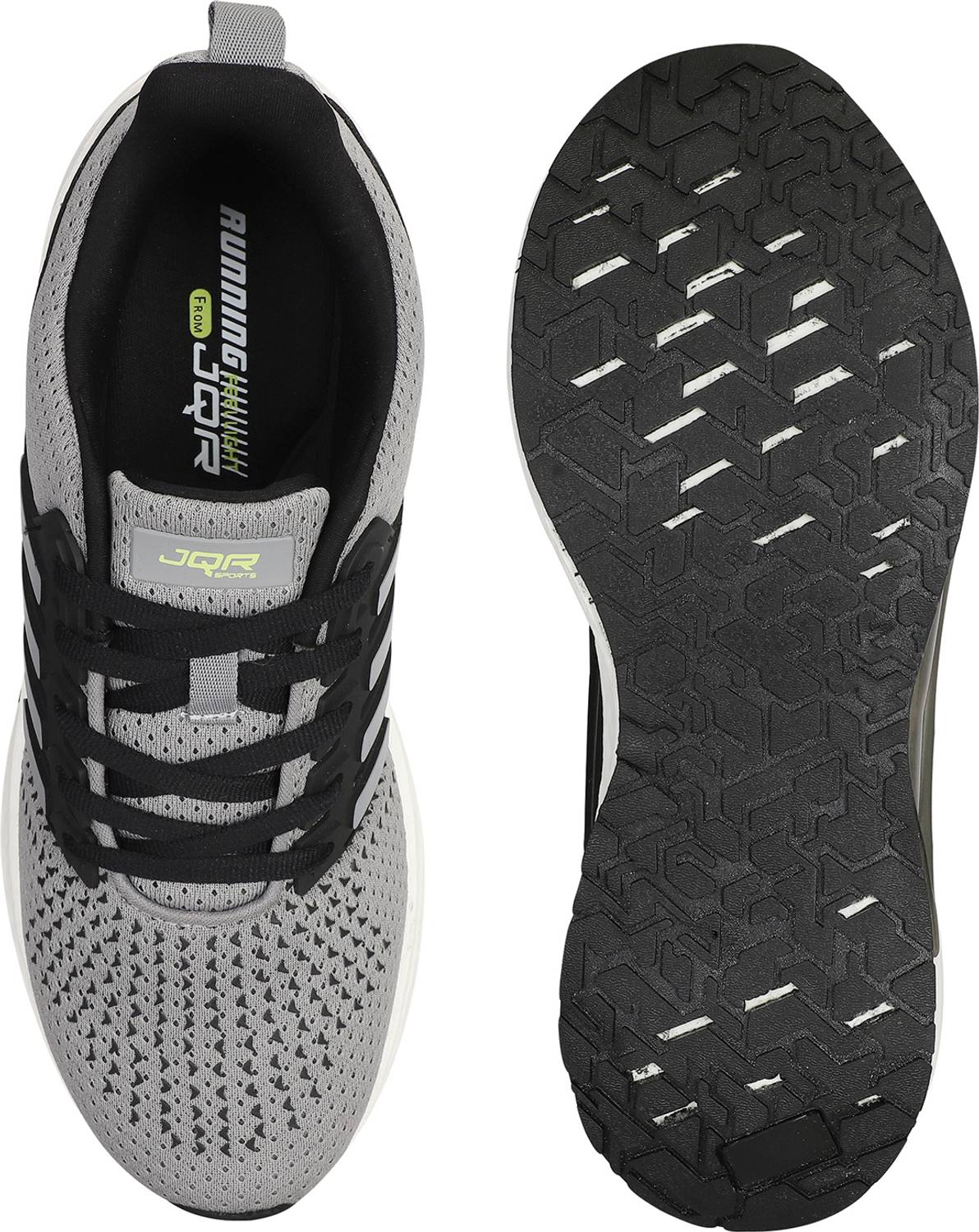 JQR RENEGADE Running Shoes for Men, Gray - Image 4