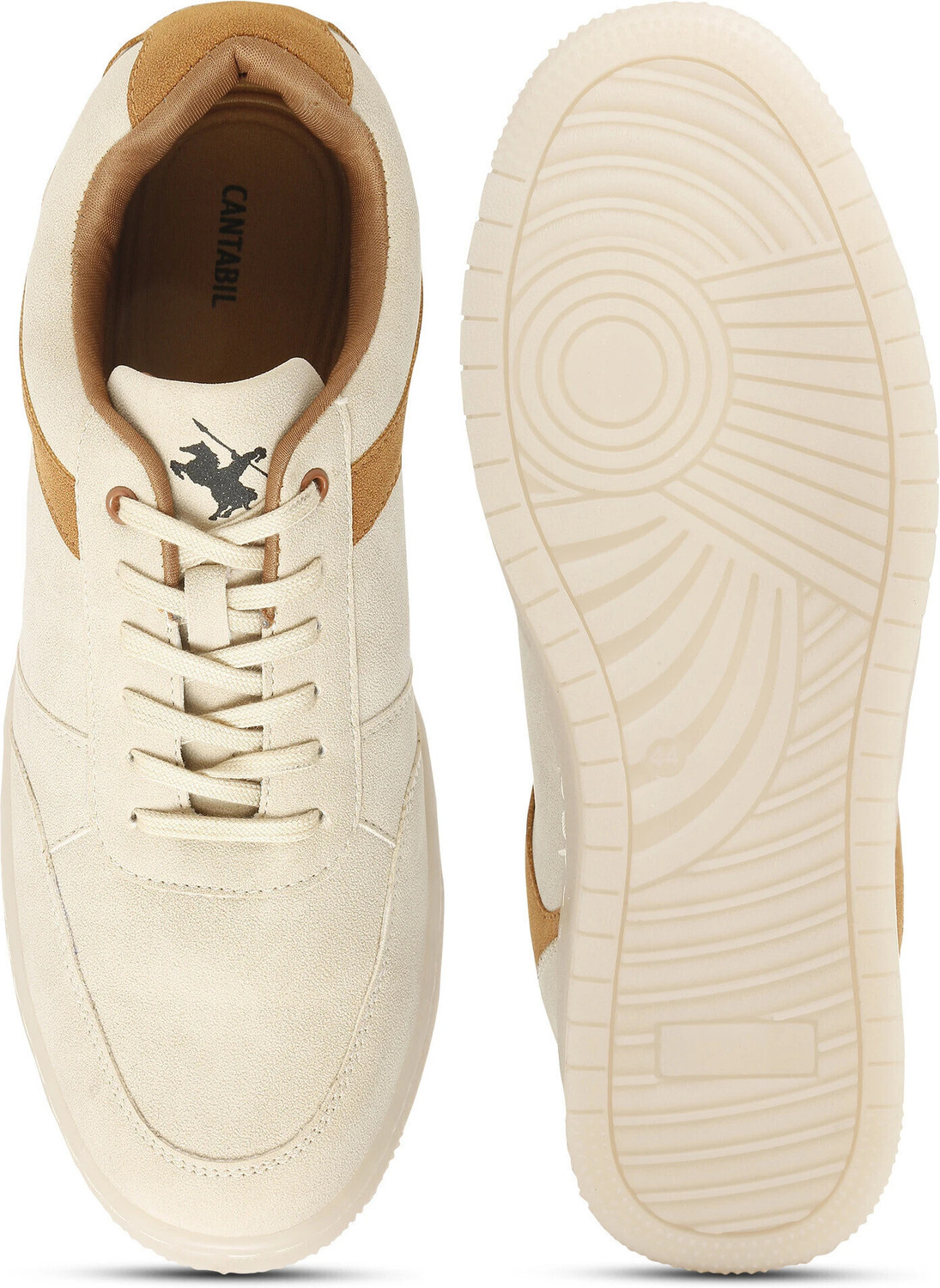 Image of CANTABIL Casual Sneakers Shoes for Men | Lightweight & Comfortable with Cushioned Insole Sneakers For Men