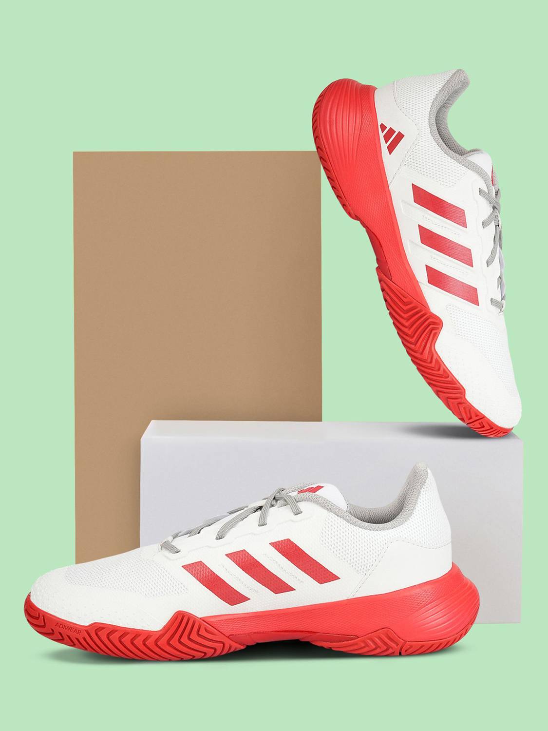 adidas gazelle silver green womens Adidas Kids Courtflash K -JI2449  All About Tennis