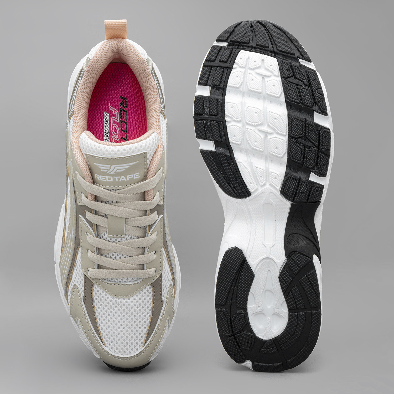 Image of RED TAPE Casual Shoes | Low-Cut Lifestyle Shoes. Sneakers For Women