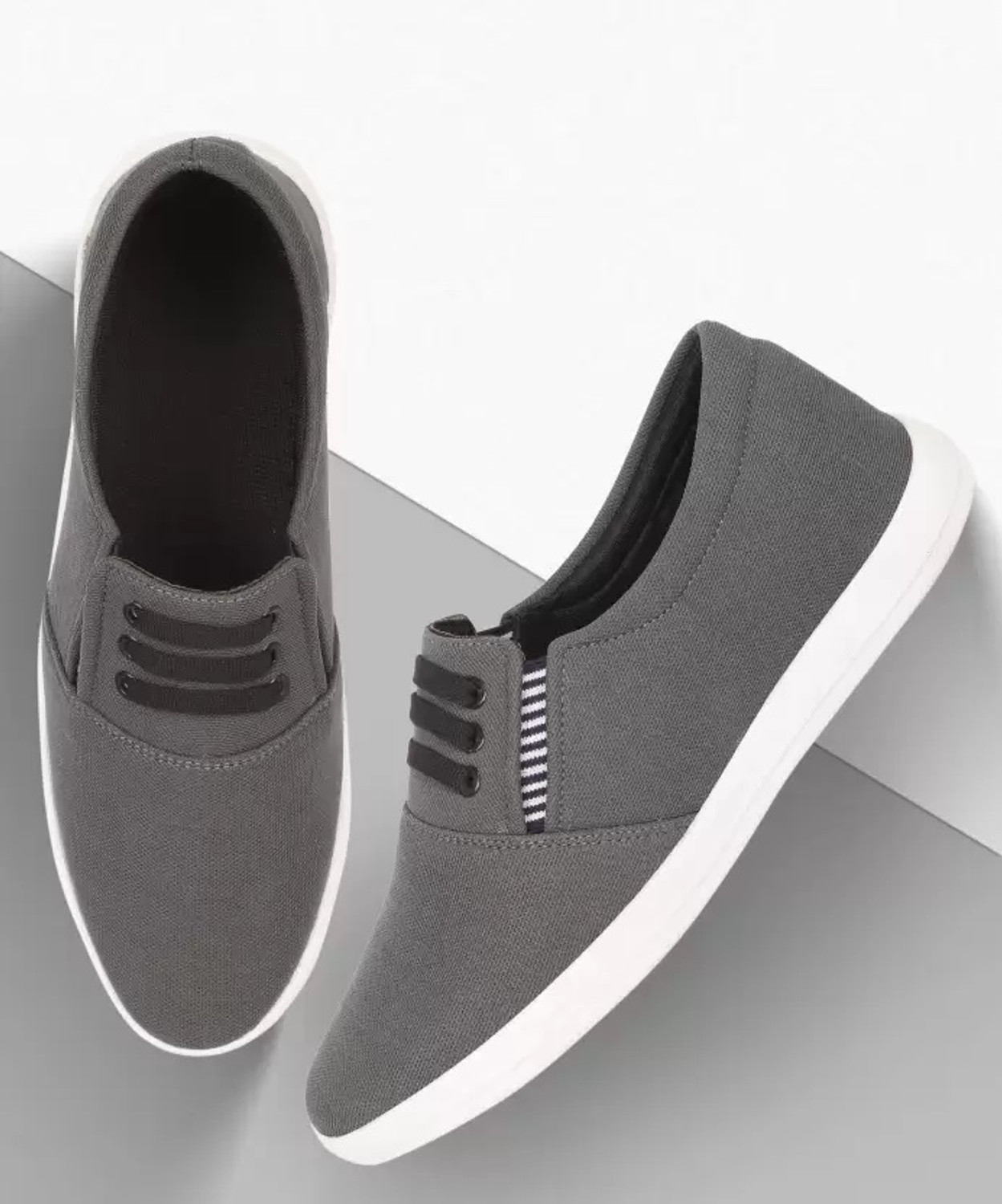 Image of Kzaara Slip On Sneakers For Men