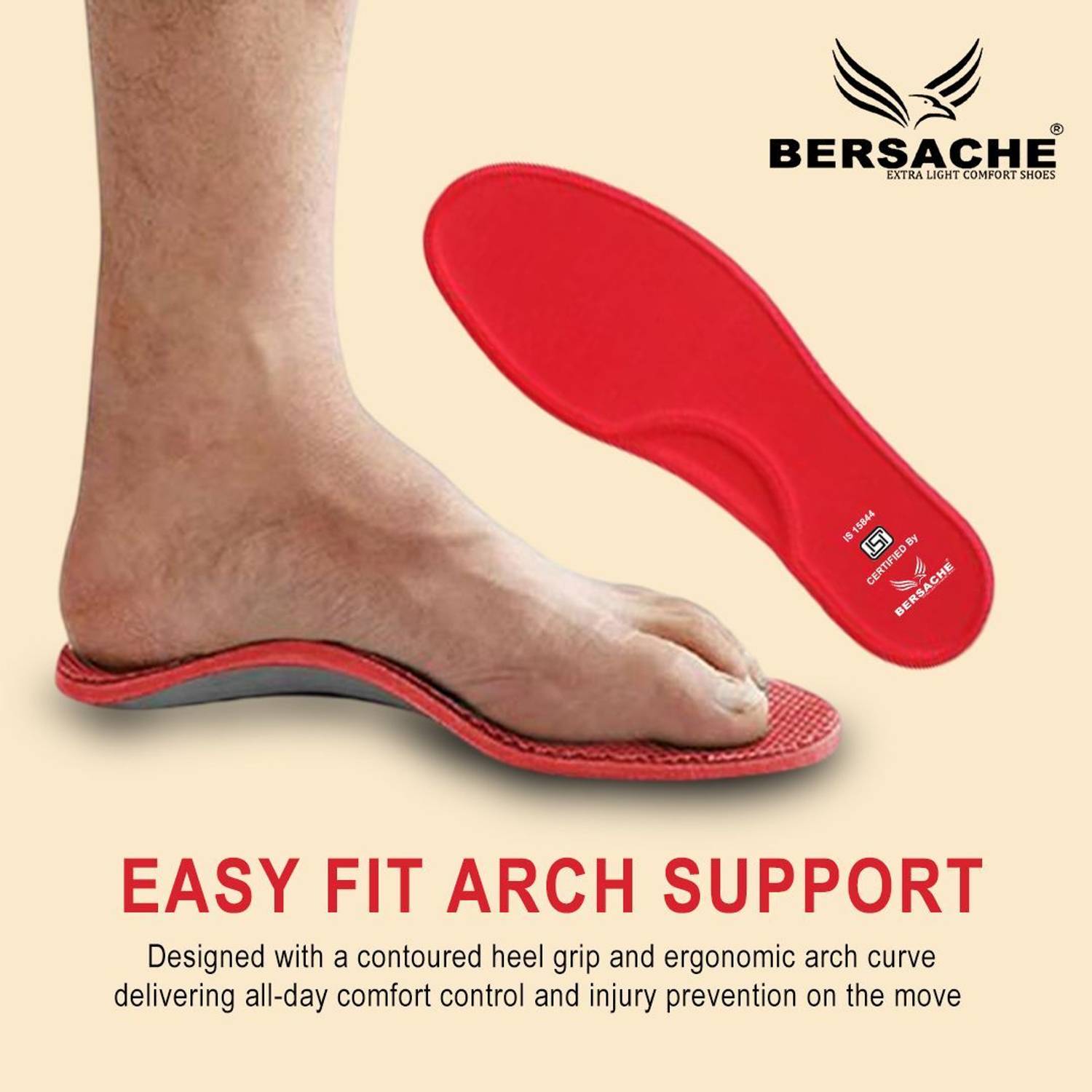 BERSACHE Men's Outdoor Trekking Shoes - Image 4