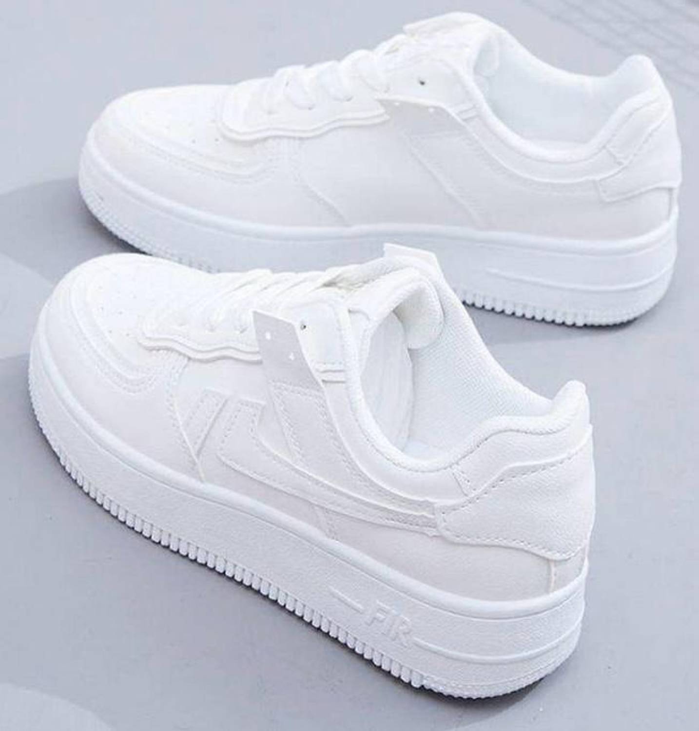 TERRA TRADERS Men's White Sneakers - Image 2