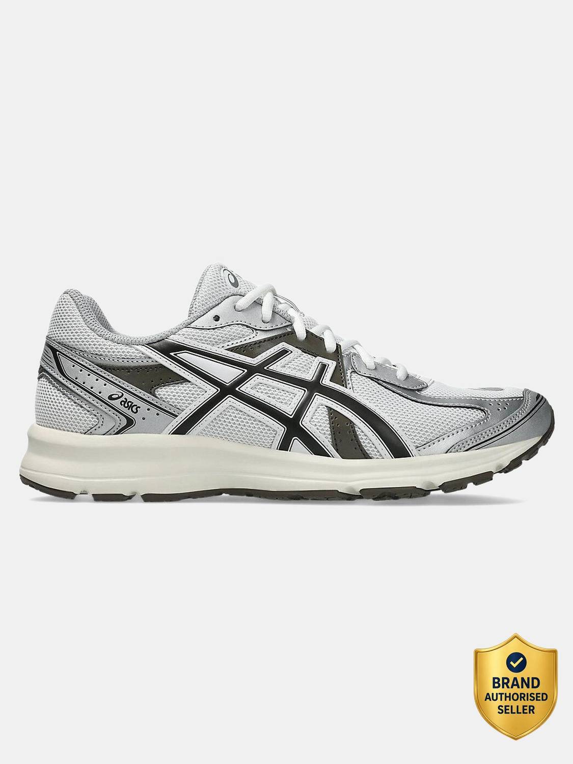 Asics JOG 100S Unisex Running Shoes White - Image 1